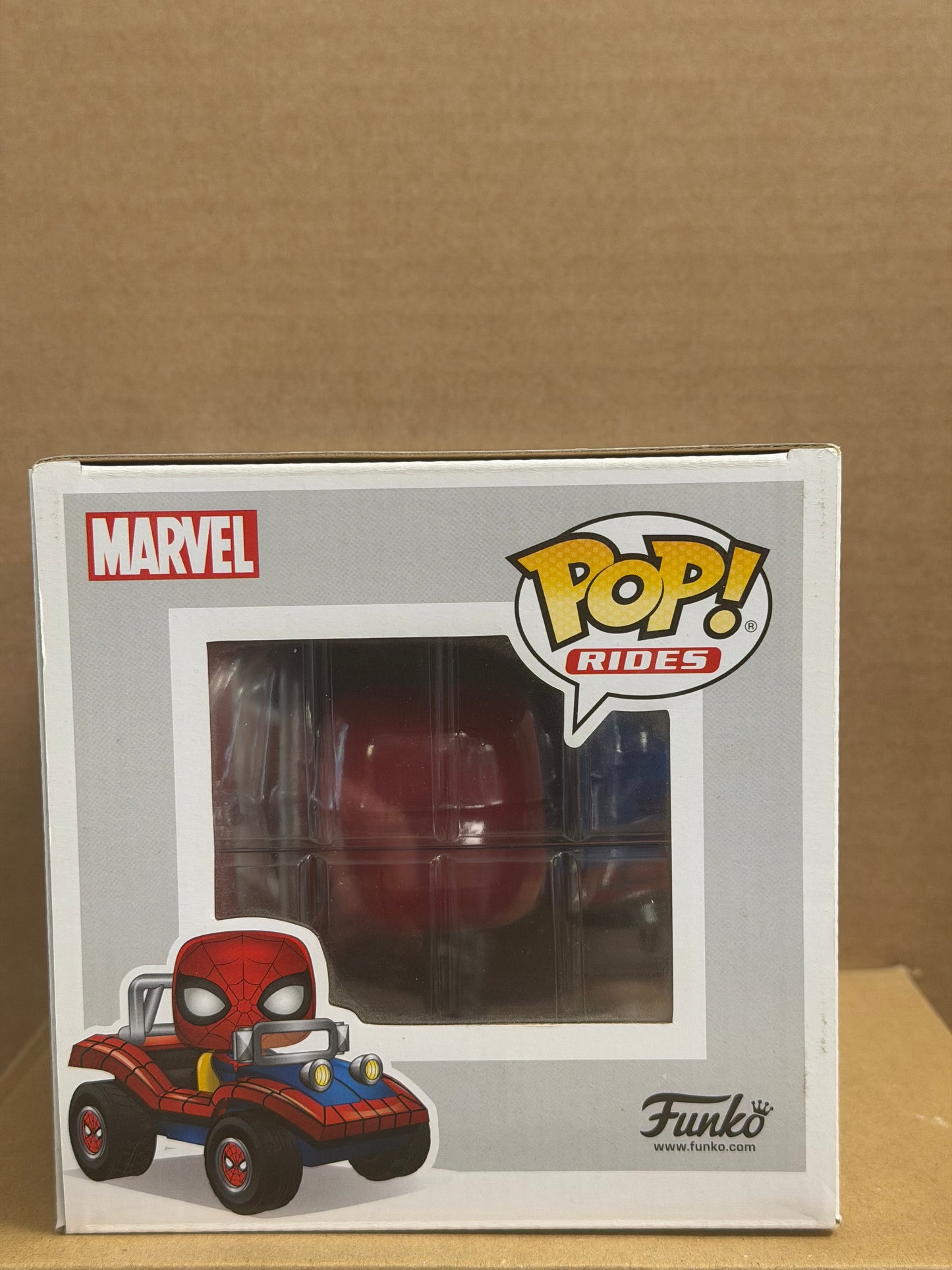 Funko Pop! Rides Marvel Spider-Man With Spider Mobile #51