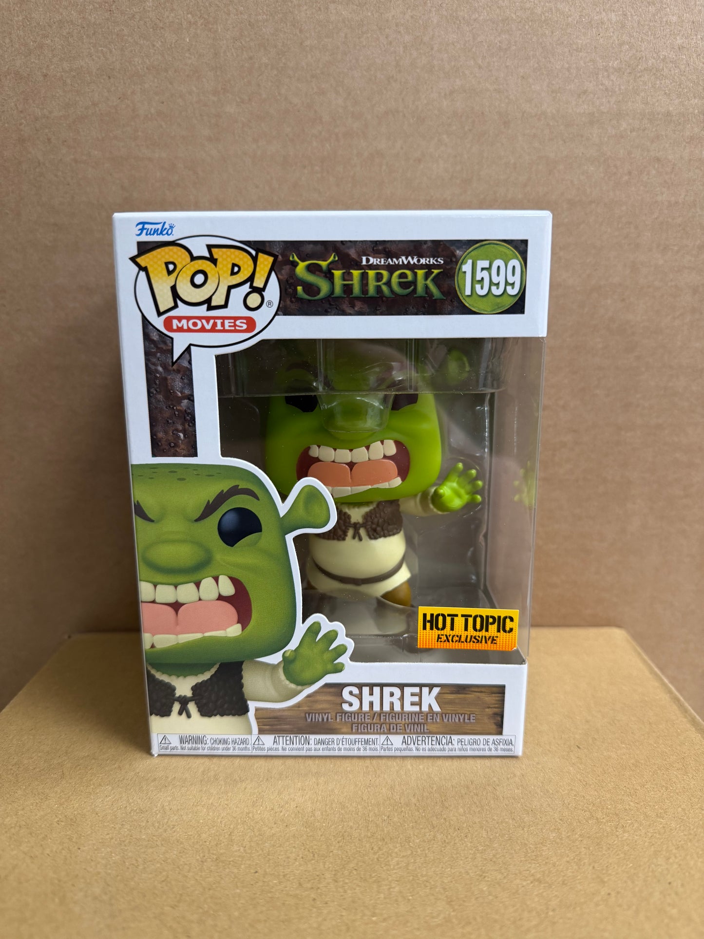 Funko Pop! Movies Shrek #1599 Hot Topic Exclusive