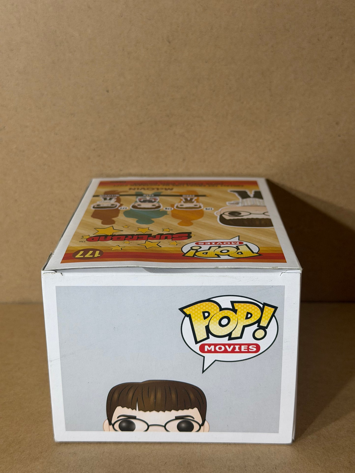 Funko Pop! Movies Superbad McLovin Signed Christopher Mintz Plasse COA #177