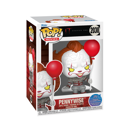 Funko Pop Movies IT Pennywise (Shelf Sitter) #2030 Free Protector