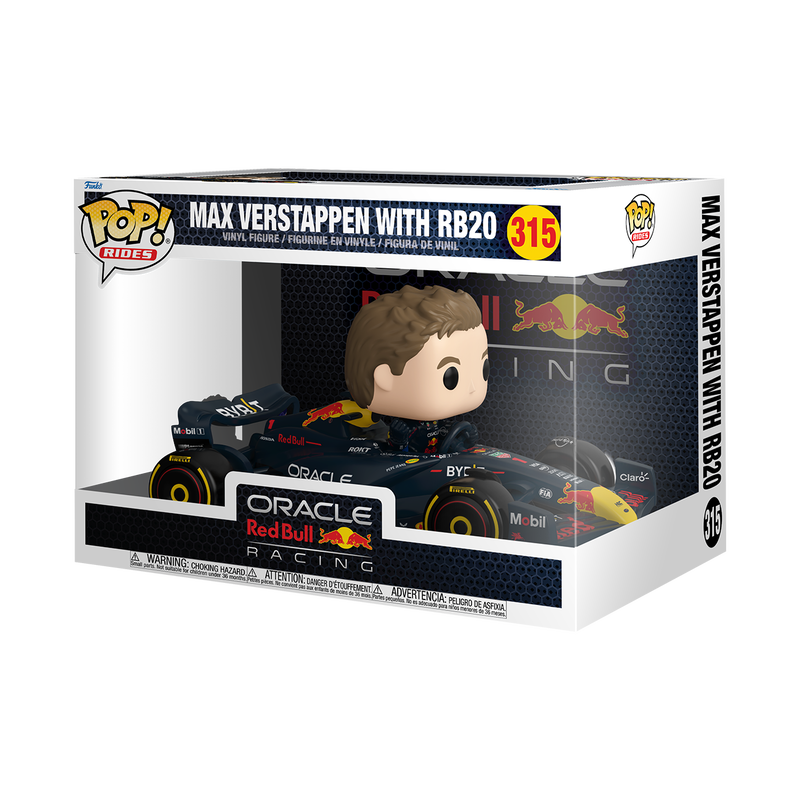 Funko Pop! Sports F1 Rides Super Deluxe Max Verstappen With RB20 #315