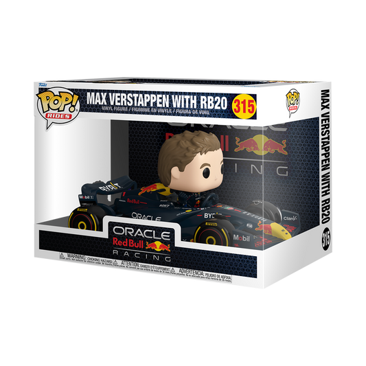 Funko Pop! Sports F1 Rides Super Deluxe Max Verstappen With RB20 #315