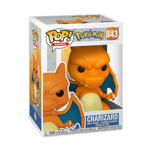 Funko Pop! Games Pokemon Charizard #843 Free Protector