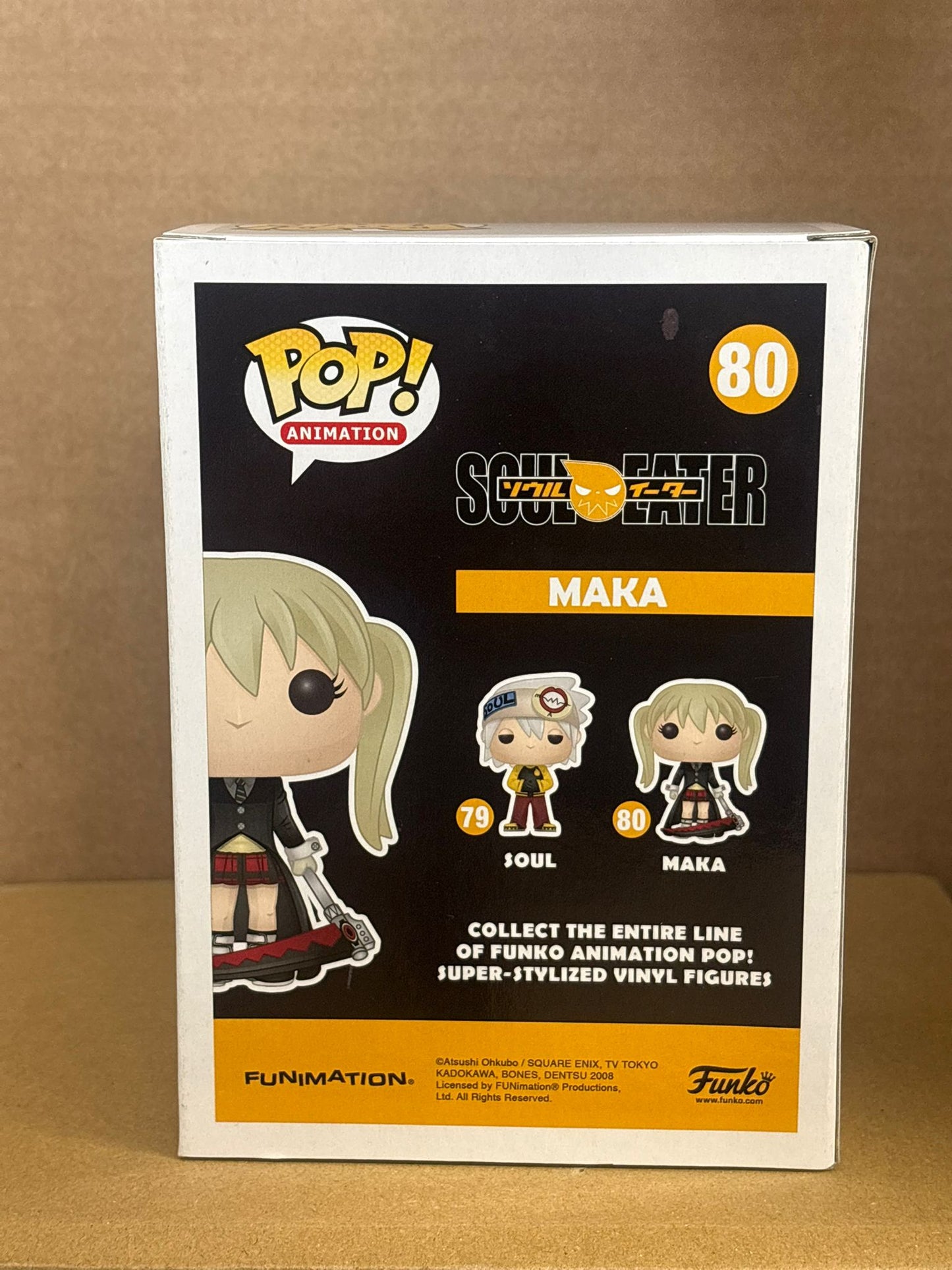 Funko Pop! Anime Soul Eater Maka #80 Free Protector