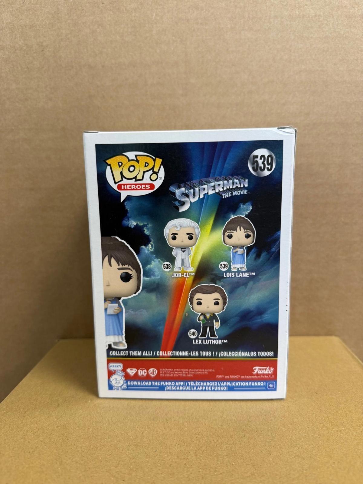 Funko Pop! DC! Lois Lane #539 Signed Rachel Brosnahan