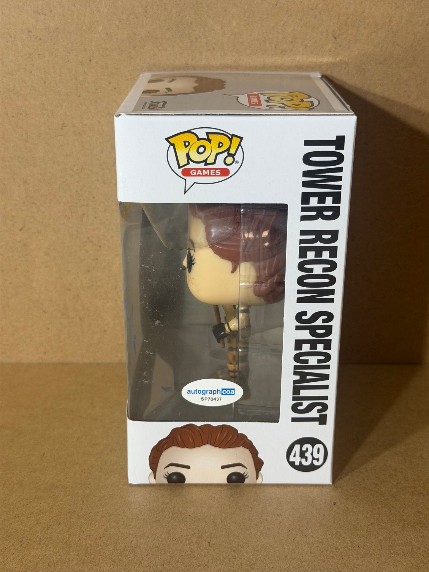 Funko Pop! Games Fortnite Recon Specialist Signed Donald Mustard (Creator) COA #439