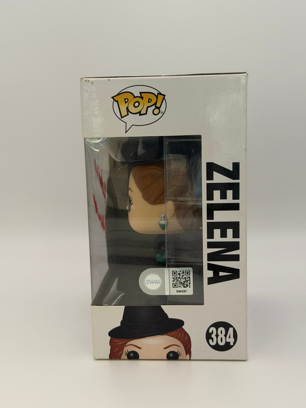 Funko Pop! Television Once Upon A Time Zelena Signed Rebecca Mader SWAU COA #384