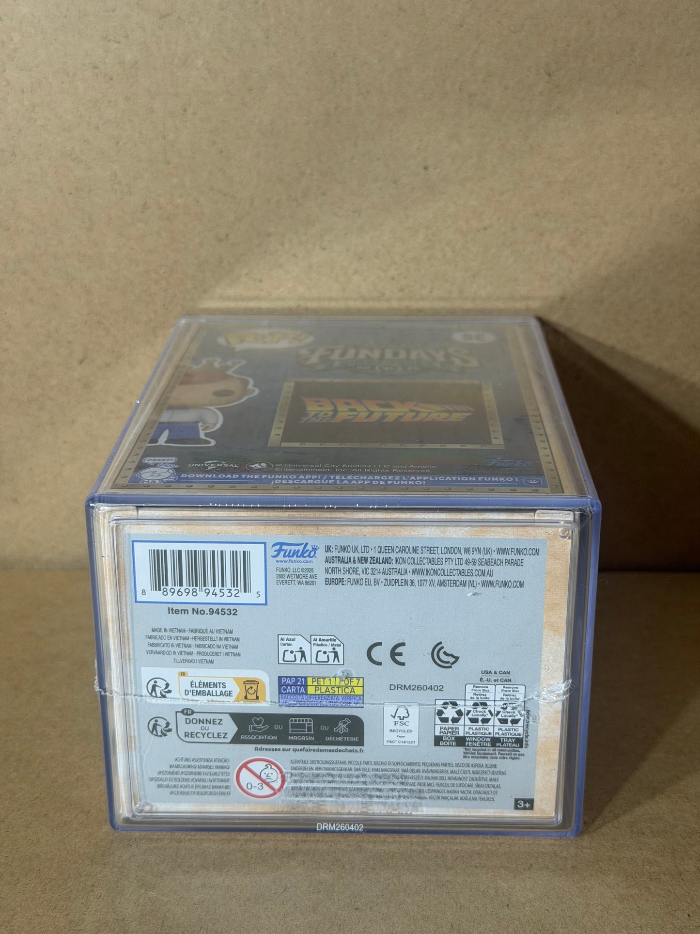 Funko Pop! Movies Back To The Future Freddy Funko As Doc 2015 3000pcs
