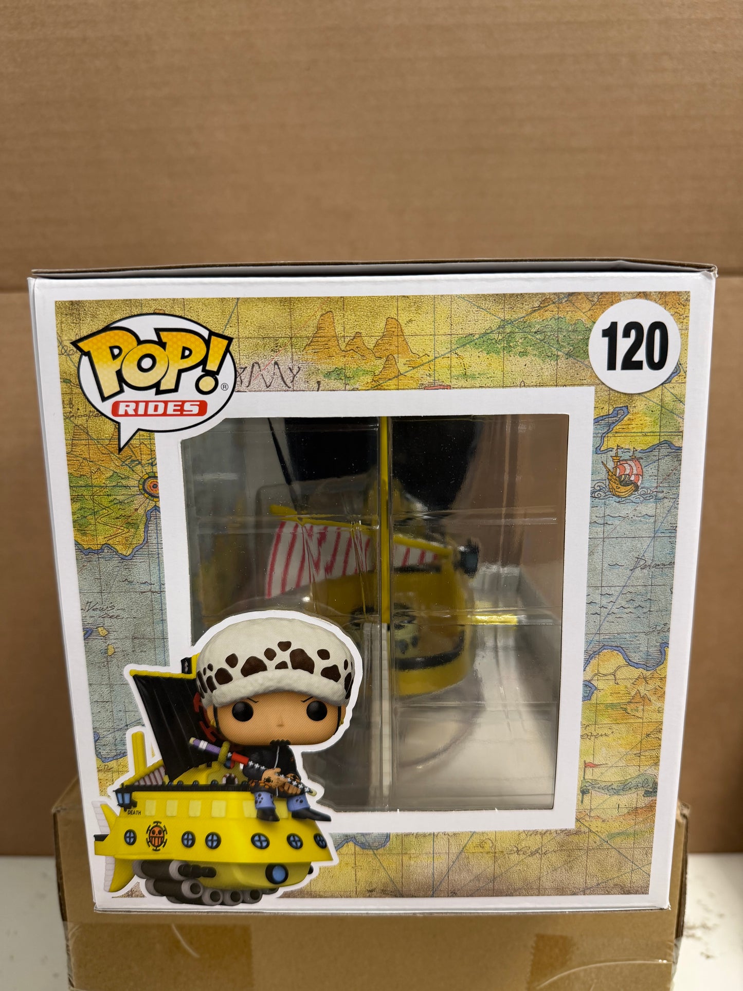 Funko Pop! Rides Anime One Piece Trafalgar Law With Polar Tang #120 2023 Wonderous Convention