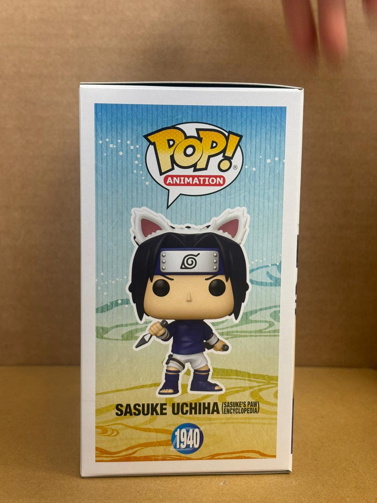 Funko Pop! Anime Naruto Sasuke Uchiha #1940 2025 Wondercon Physical Sticker