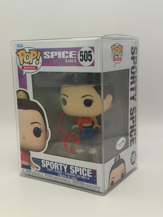 Funko Pop! Rocks Spice Girls Sporty Spice Signed Mel C COA #505