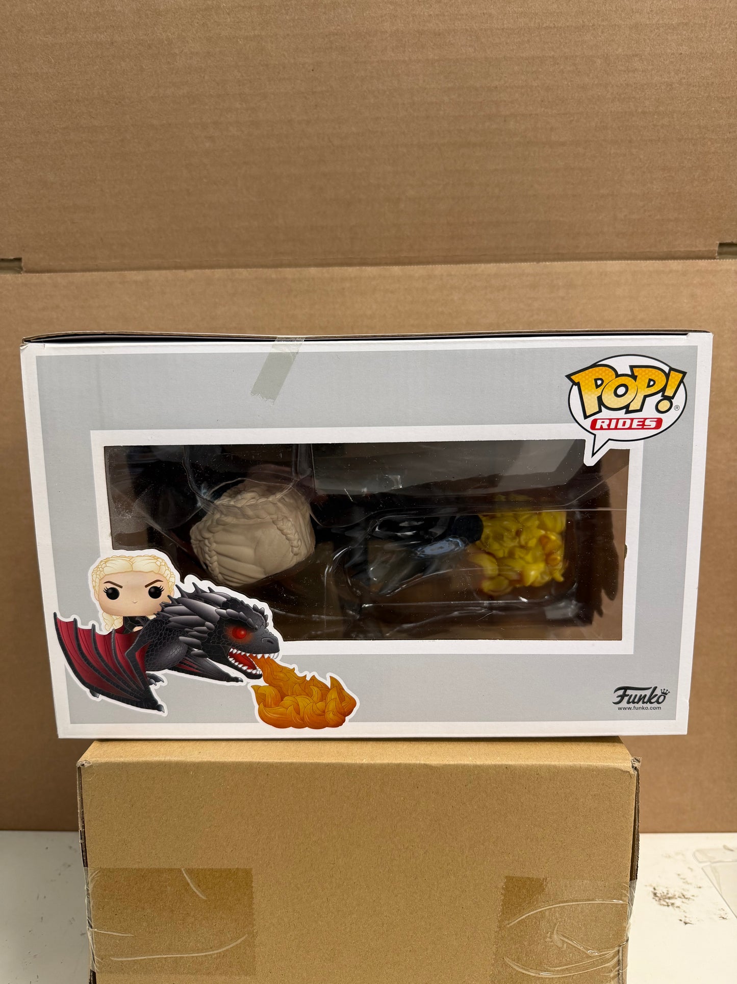 Funko Pop! Rides Television Game Of Thrones Daenerys & Fiery Drogon #68