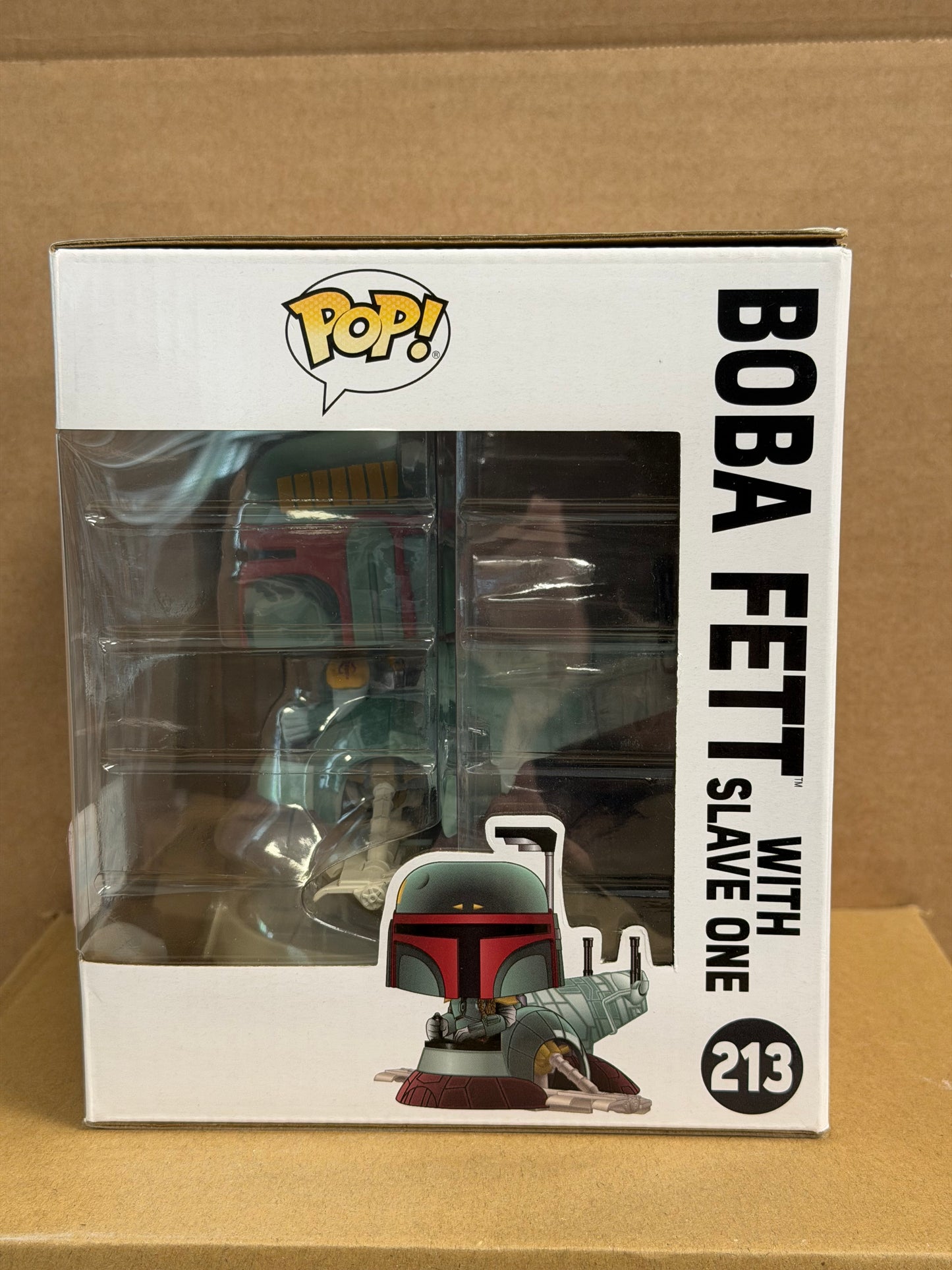 Funko Pop! Star Wars Boba Fett #213 Fall Convention Exclusive + Protector