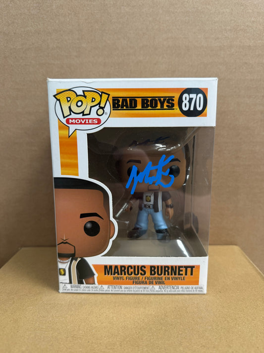 Funko Pop! Movies Marcus Burnett #870 Bad Boys COA WS