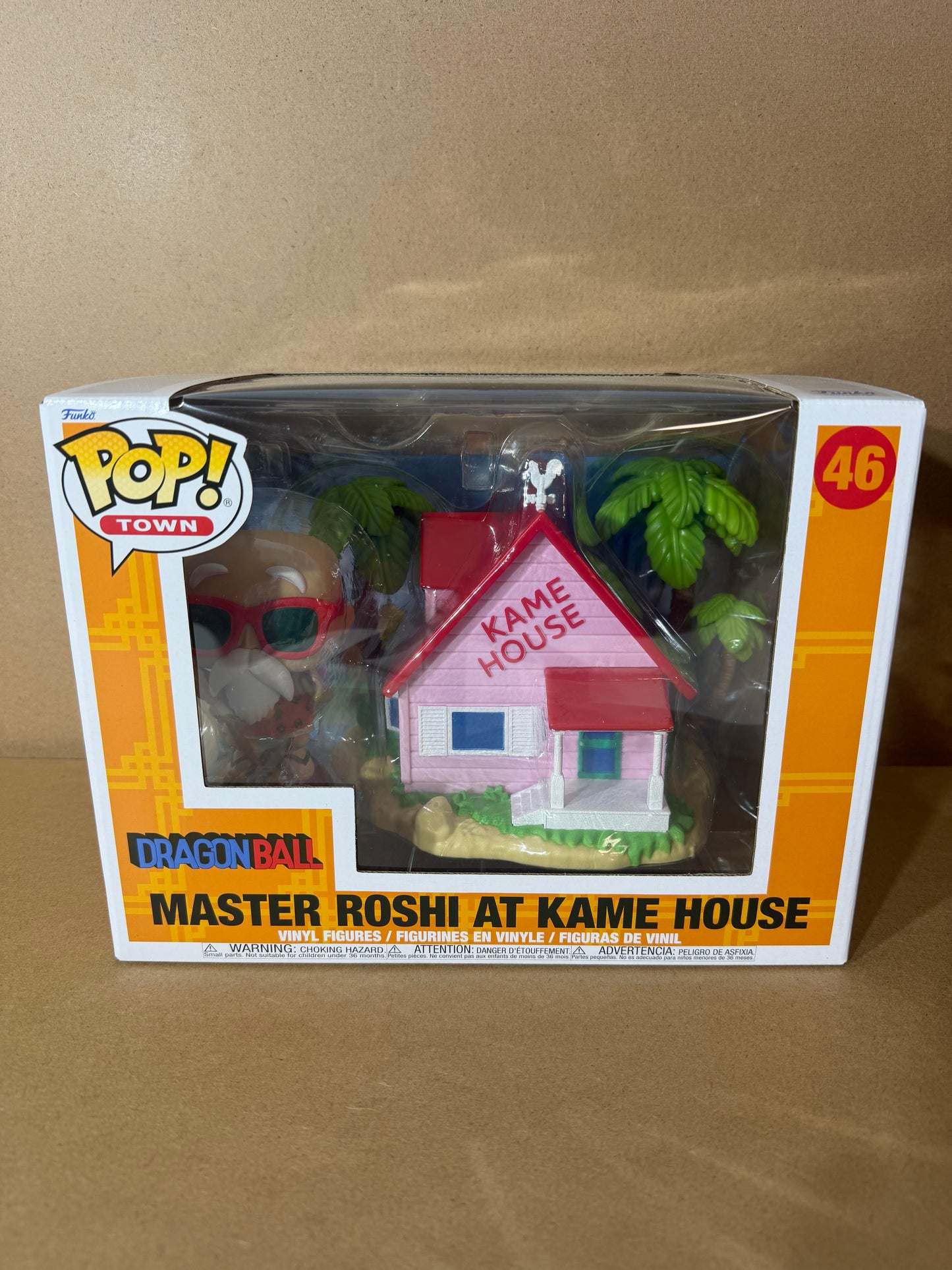 Funko Pop! Anime Dragon Ball Master Roshi At Kame House #46