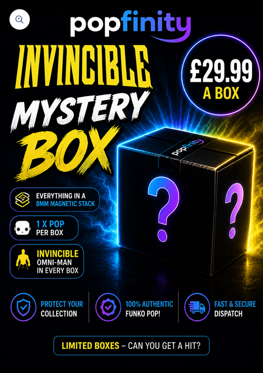 Invincible Funko Popfinity Mystery Box – Limited to 20 Boxes | 3 Huge Hits