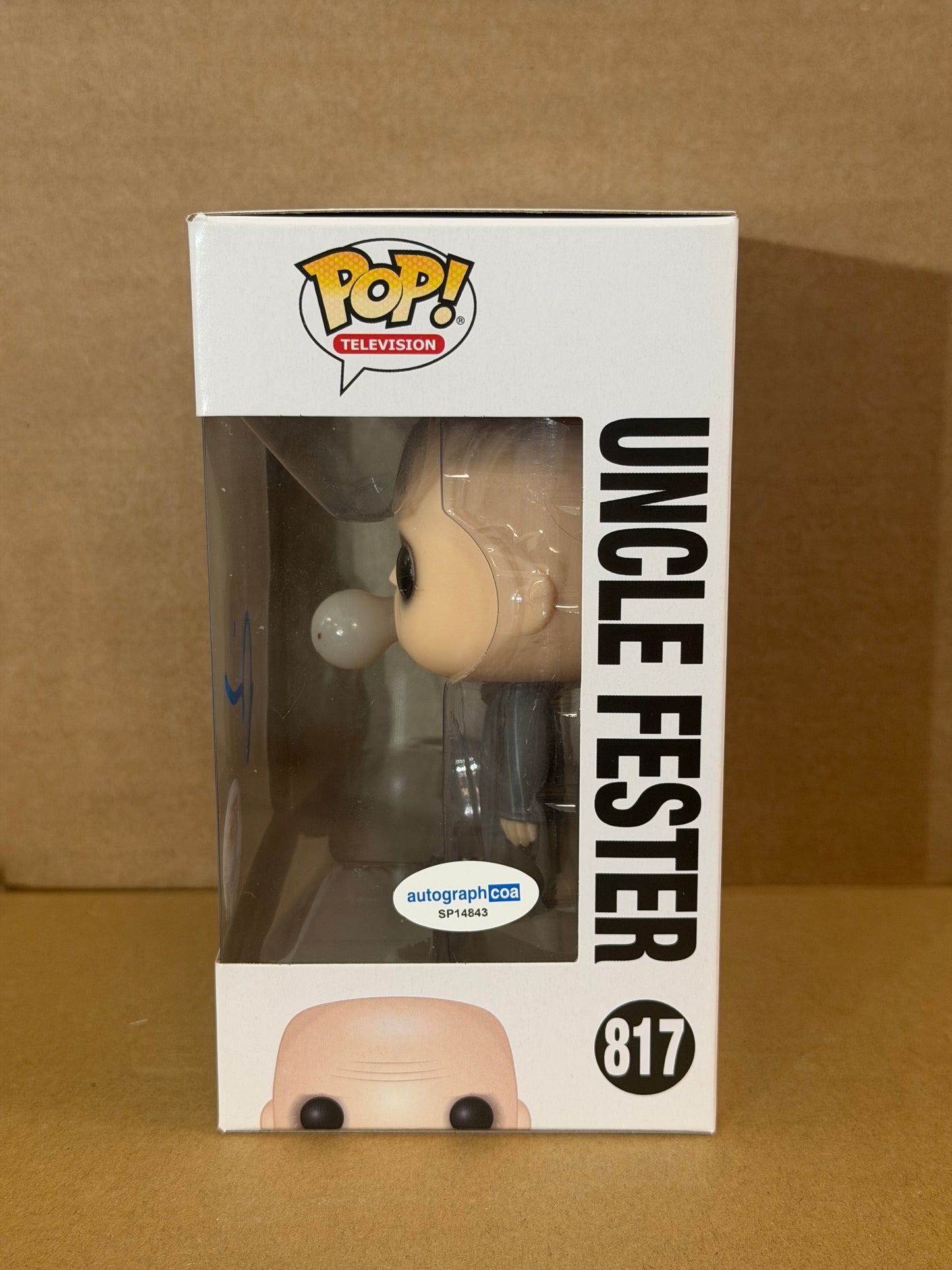 Funko Pop! Television The Addams Family Uncle Fester Signed Fred Armisen COA #817