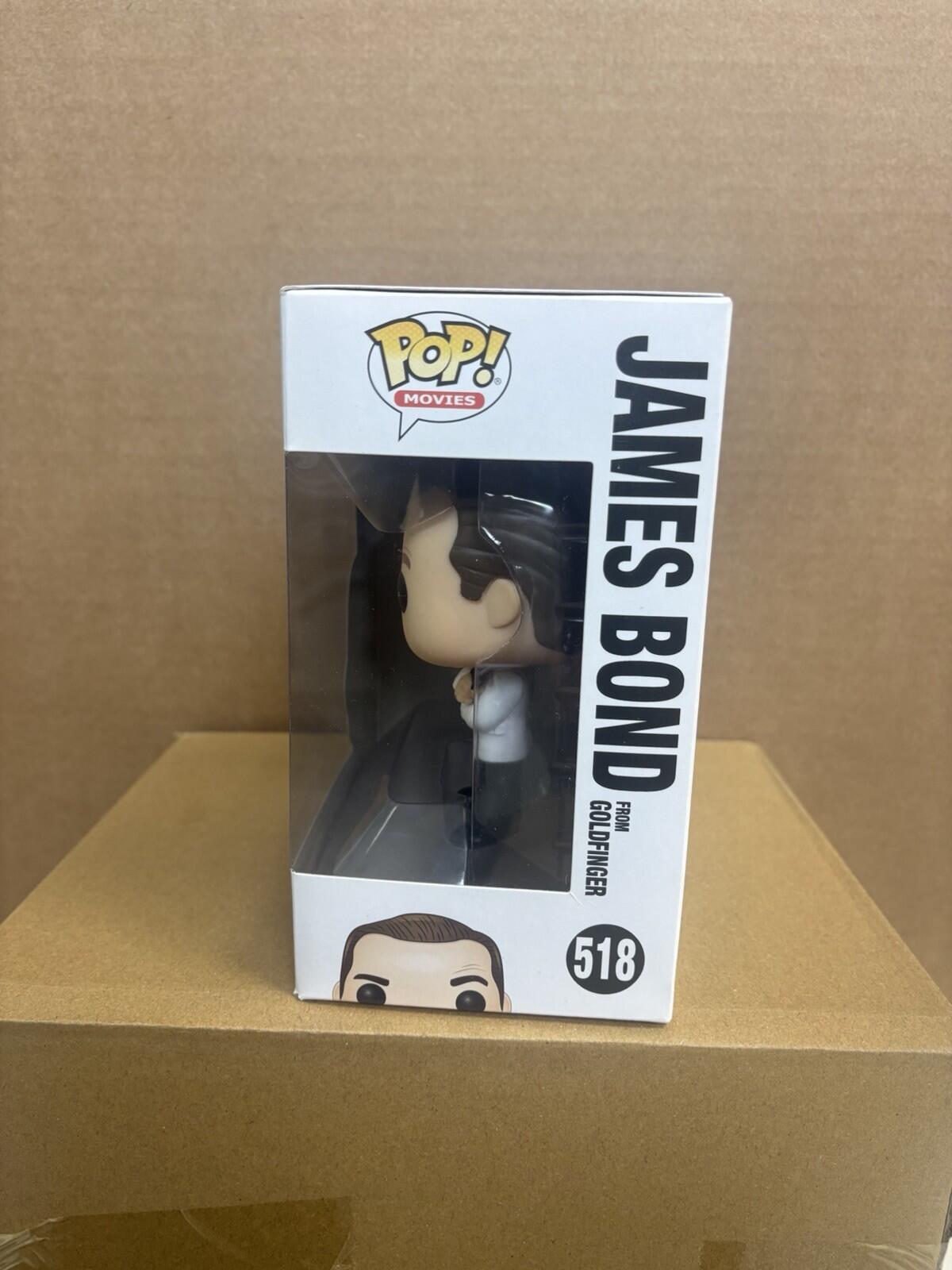Funko Pop! Movies James Bond (With Goldfinger) #518