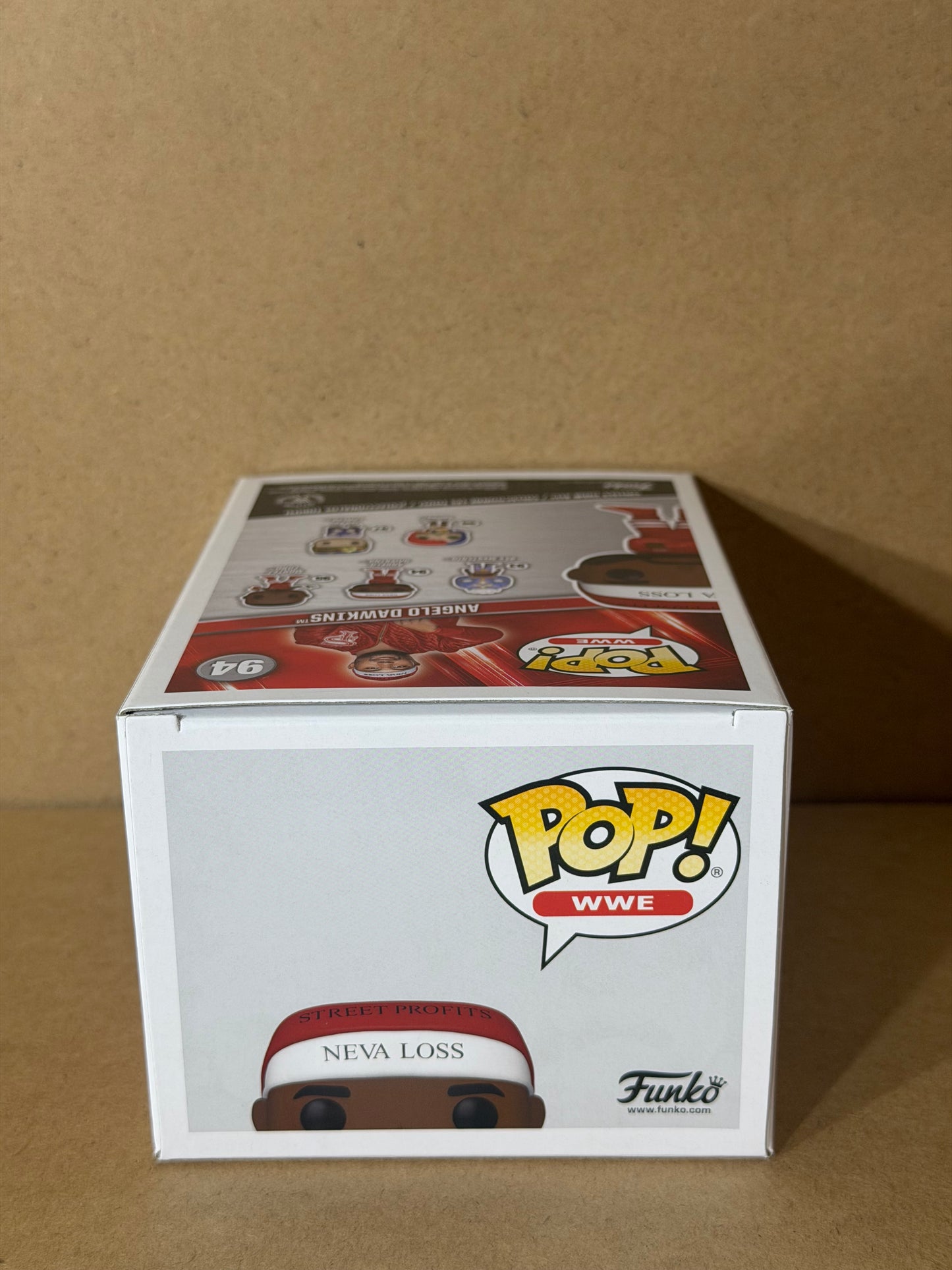 Funko Pop! WWE Angelo Dawkins Signed COA #94 Free Protector