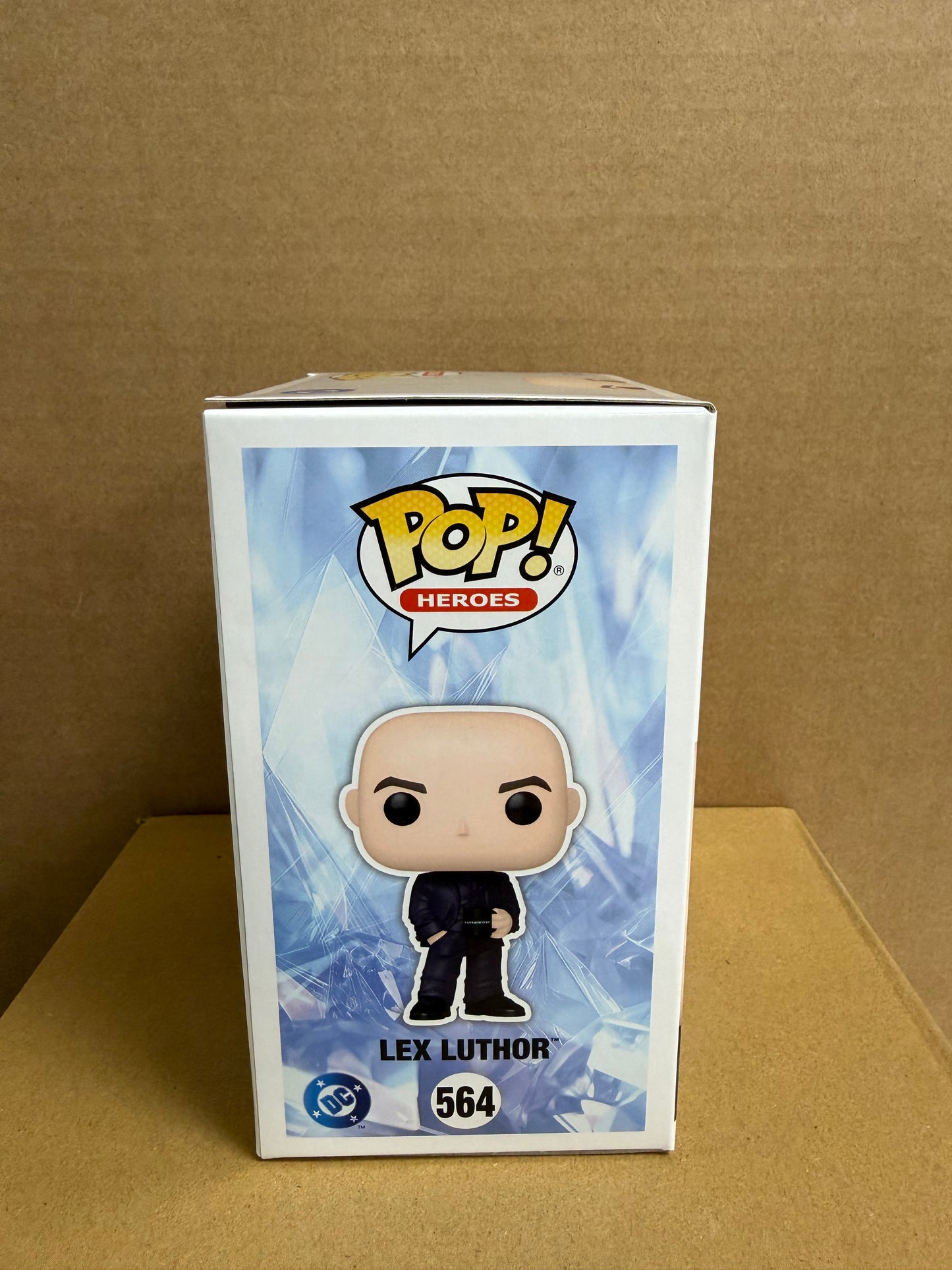 Funko Pop! DC! Lex Luthor Signed Nicholas Holt COA #564 WS Sharpie