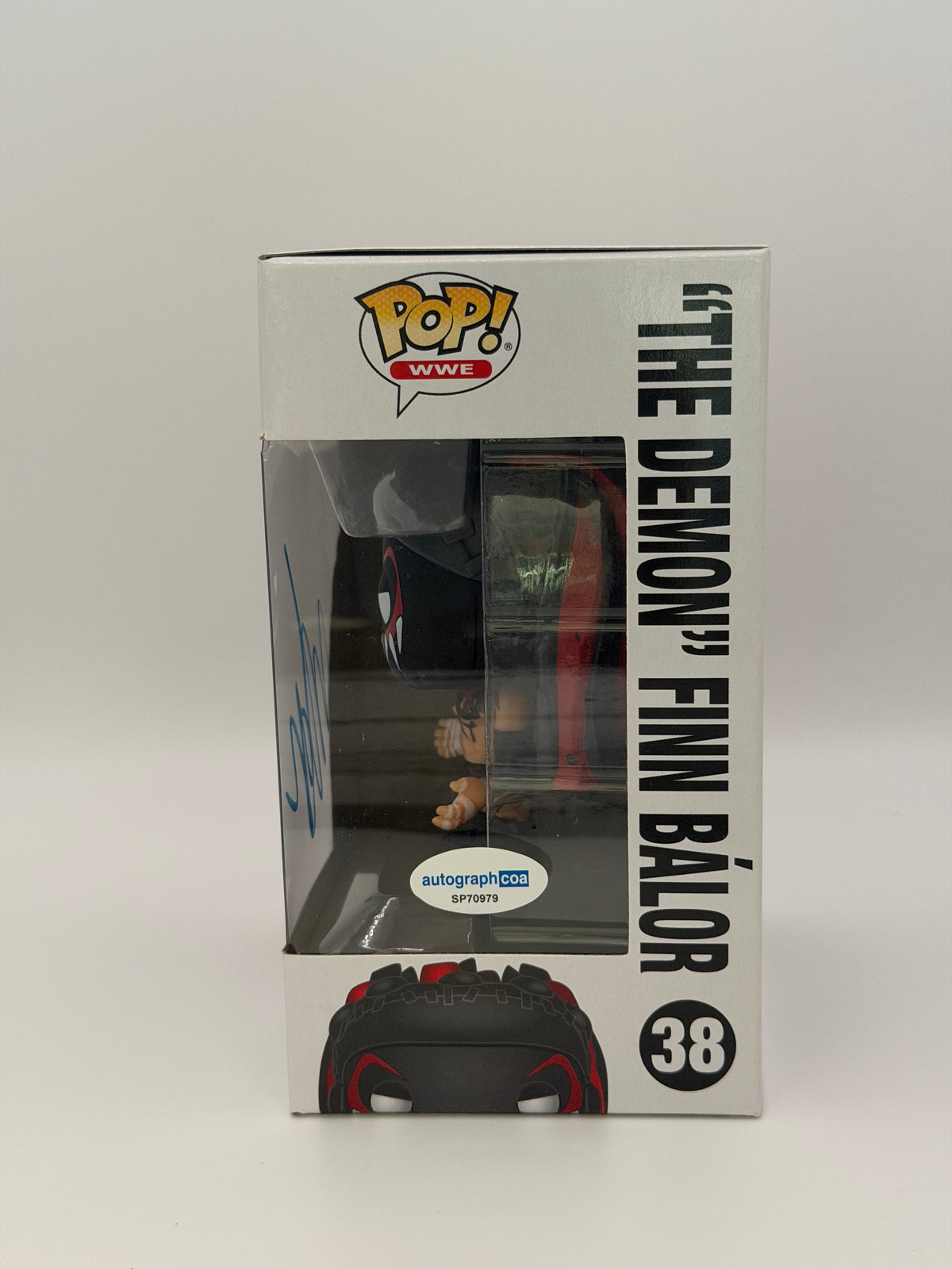 Funko Pop! WWE ‘The Demon’ Finn Balor Signed COA #38