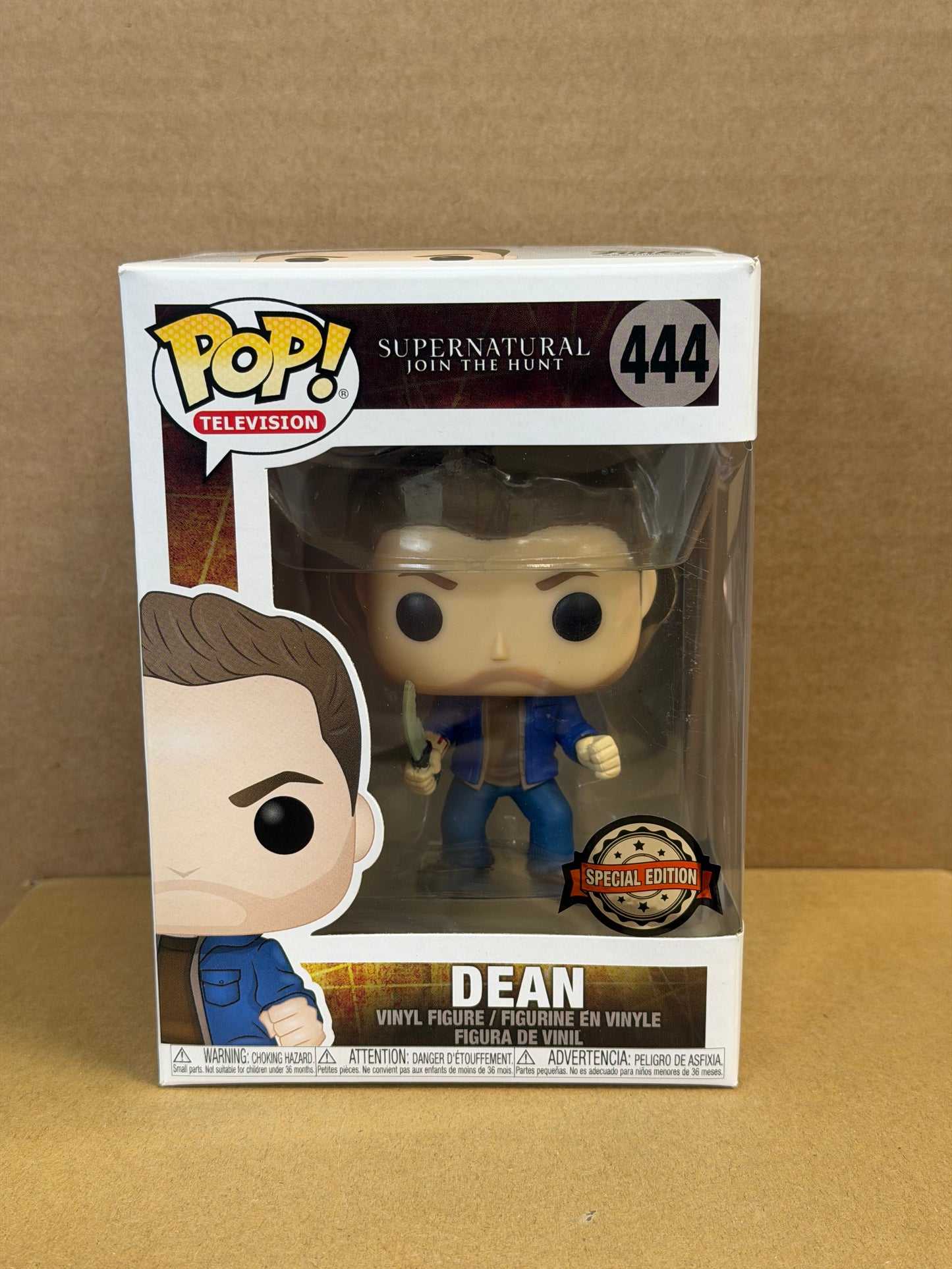 Funko Pop! Television Supernatural Dean #444 Special Edition