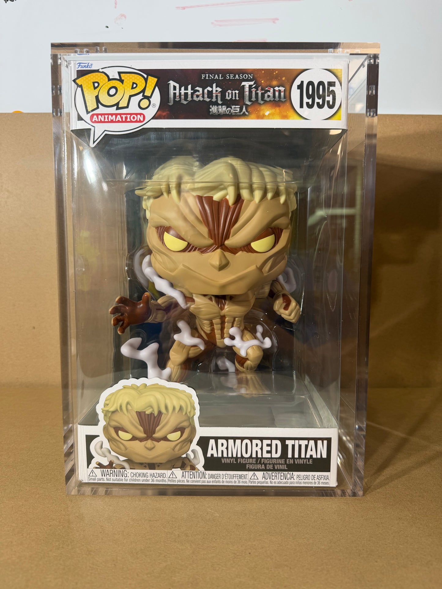 Funko Pop! Anime Attack On Titan Armored Titan #1995 Includes Magnetic Stack