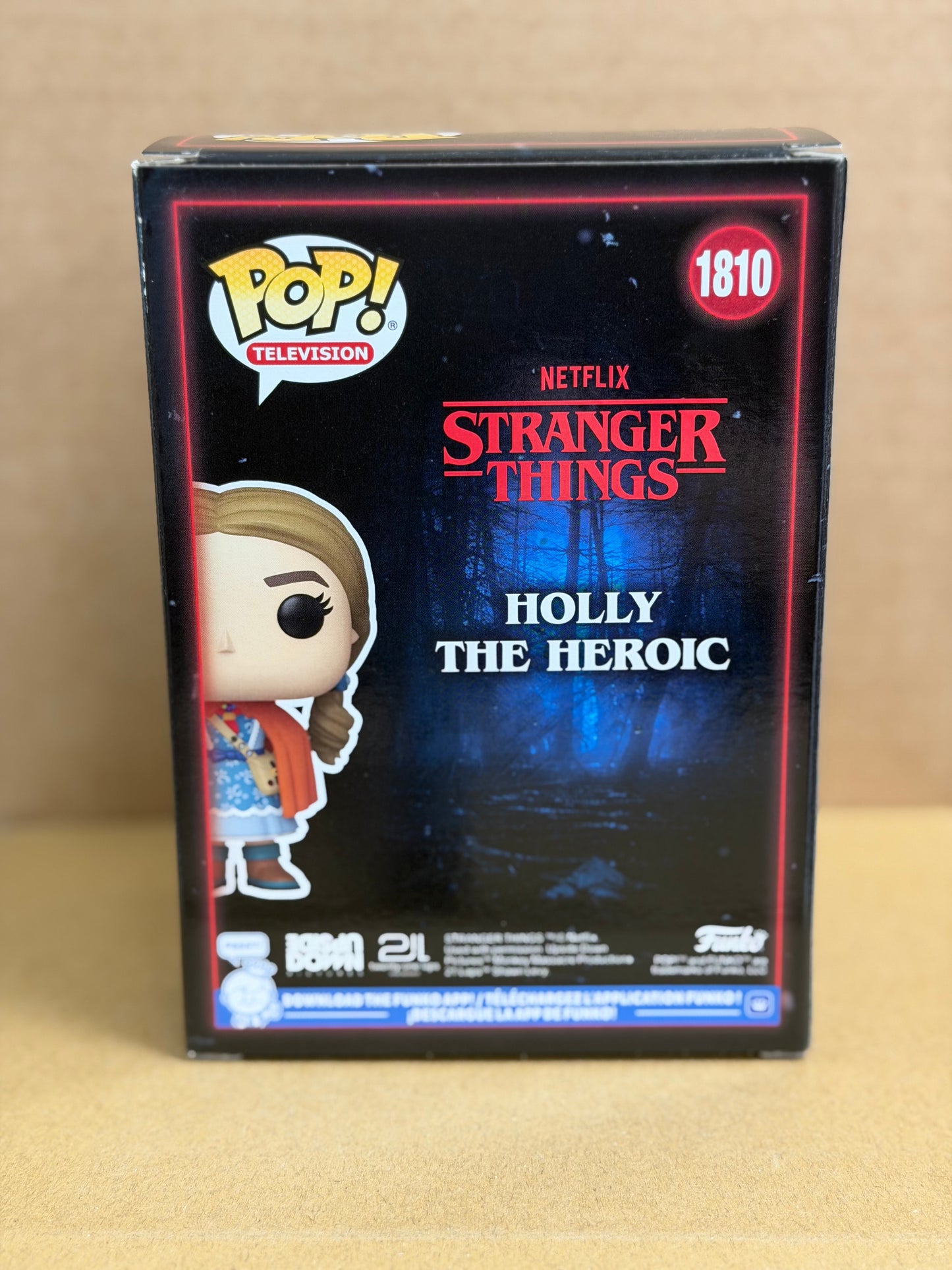 Funko Pop! Television Stranger Things Holly The Heroic Signed Nell Fisher COA #1810