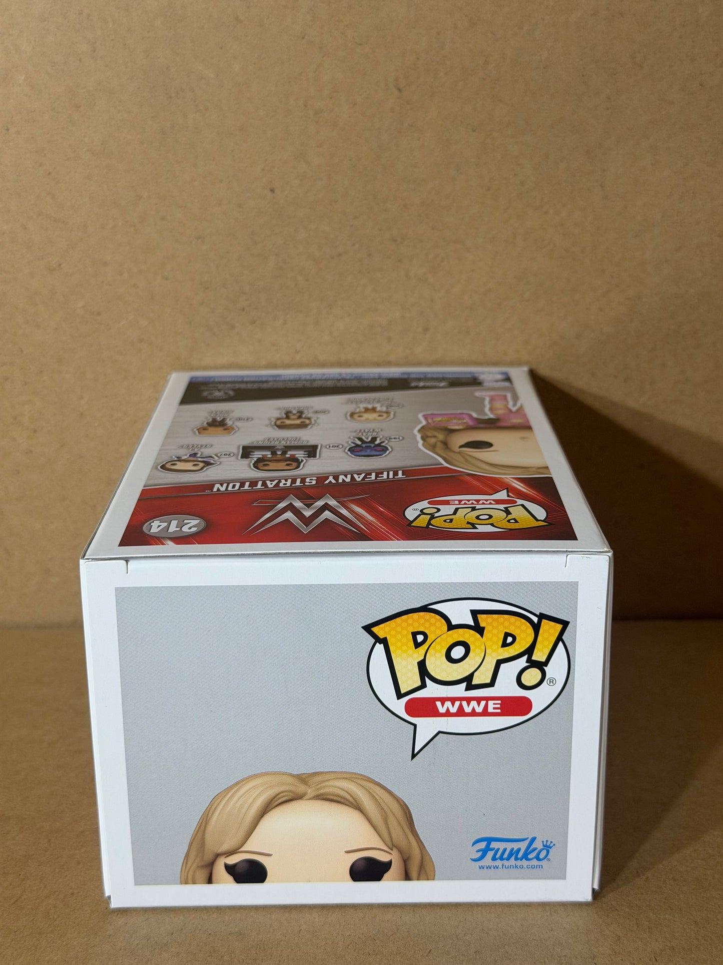 Funko Pop! WWE Tiffany Stratton Signed COA #214 Free Protector