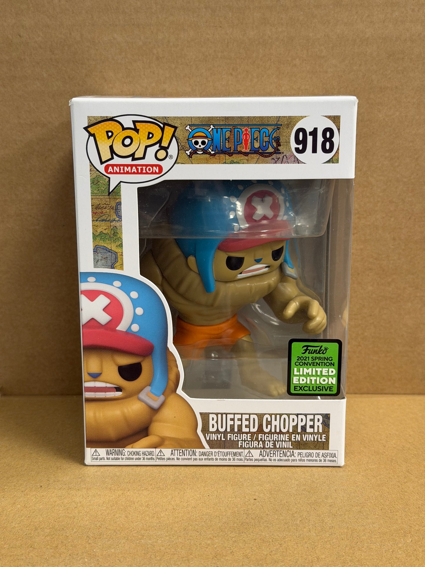 Funko Pop! Anime One Piece Buffed Chopper #918 2021 Convention