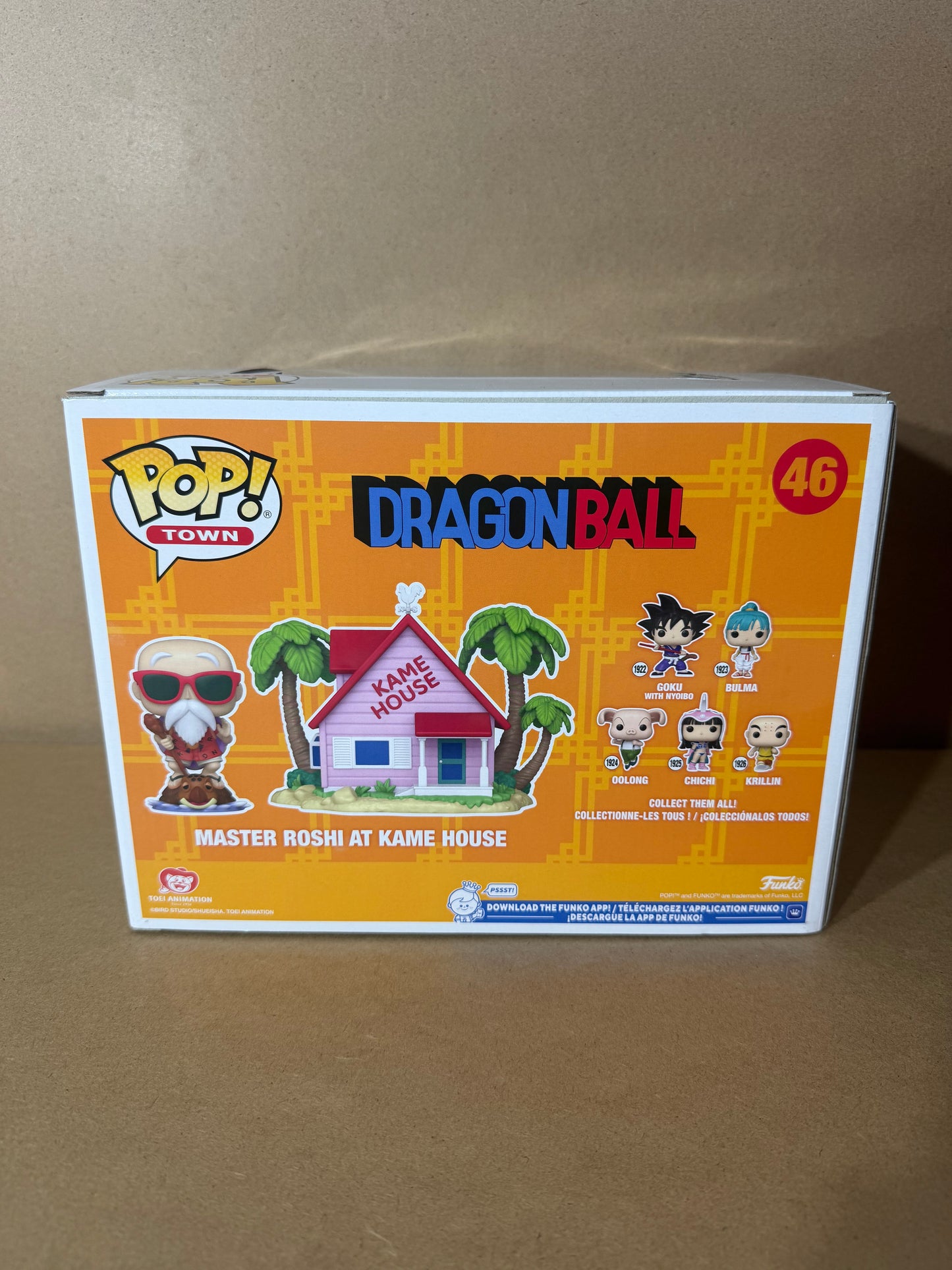 Funko Pop! Anime Dragon Ball Master Roshi At Kame House #46