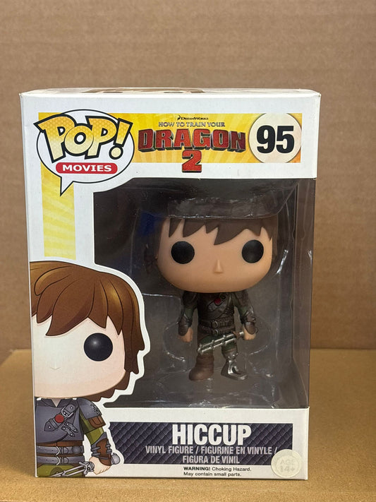 Funko Pop! Movies How To Train Your Dragon 2 Hiccup #95 Free Protector