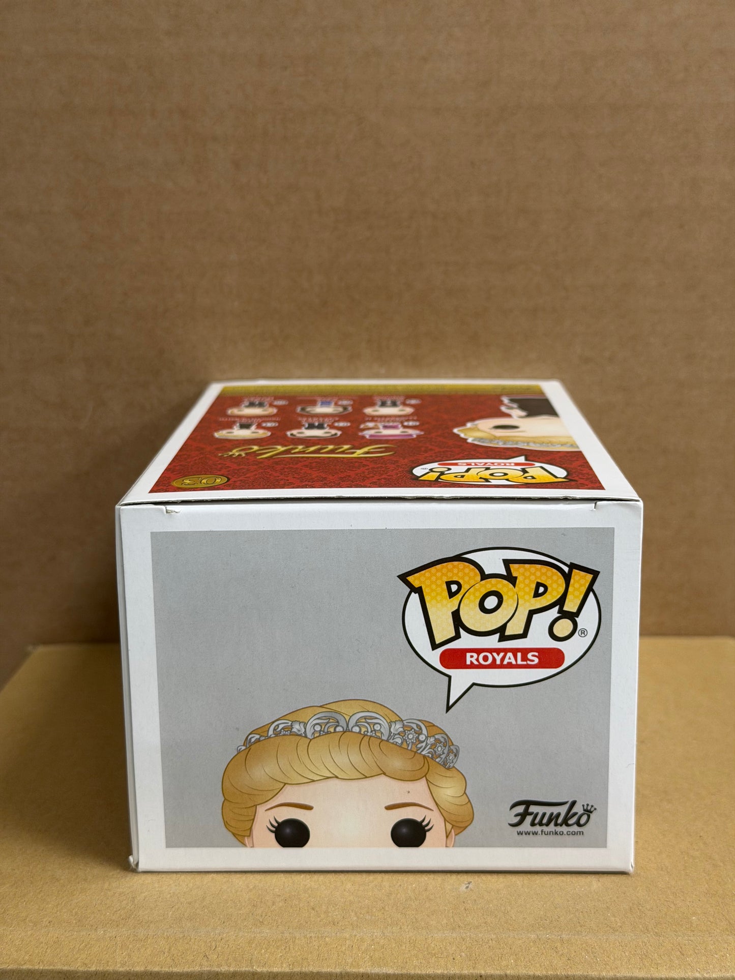 Funko Pop! Television The Crown Princess Diana Signed Emma Corrin COA #03 WS #2