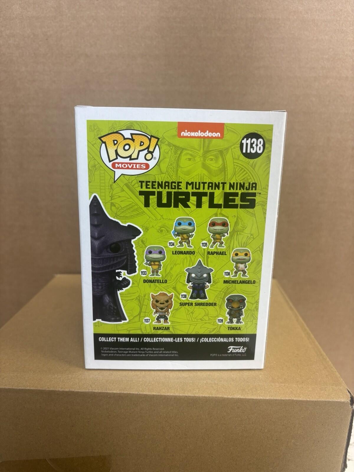 Funko Pop! Movies TMNT 1138 Super Shredder Black Diamond Exclusive