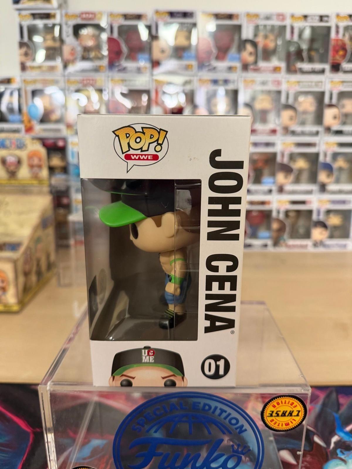 Funko Pop! WWE John Cena Vinyl Figure #01 Exclusive Mint