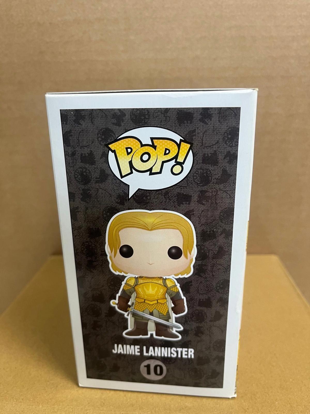 Funko Pop! Television Game of Thrones Jaime Lannister Signed Nikolaj Coster-Waldau #35 WS