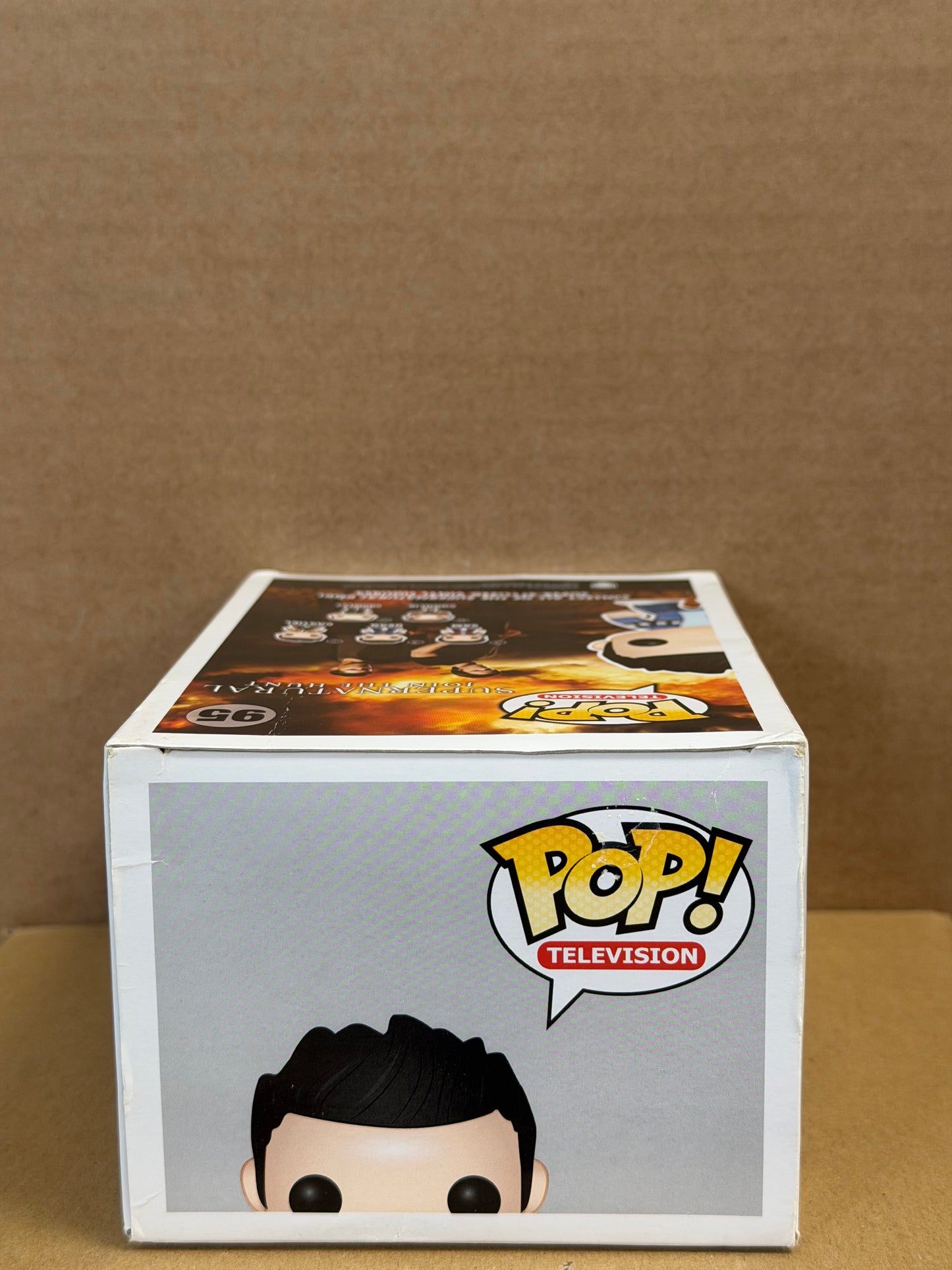 Funko Pop! Television Supernatural Castiel (French Mistake) #95 2015 SDCC Physical Sticker