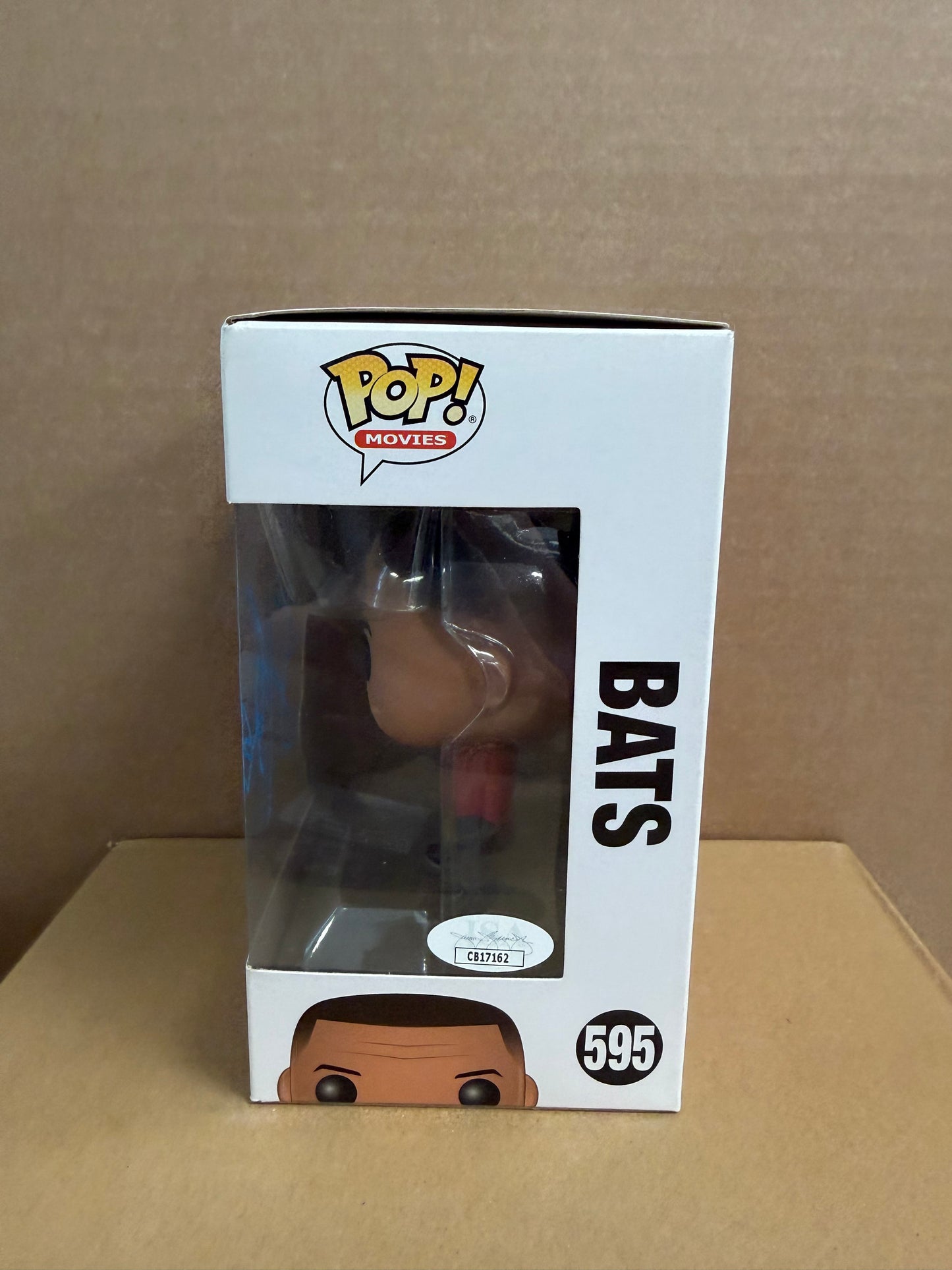 Funko Pop! Movies Baby Driver Bats Signed Jamie Foxx #595 COA WS