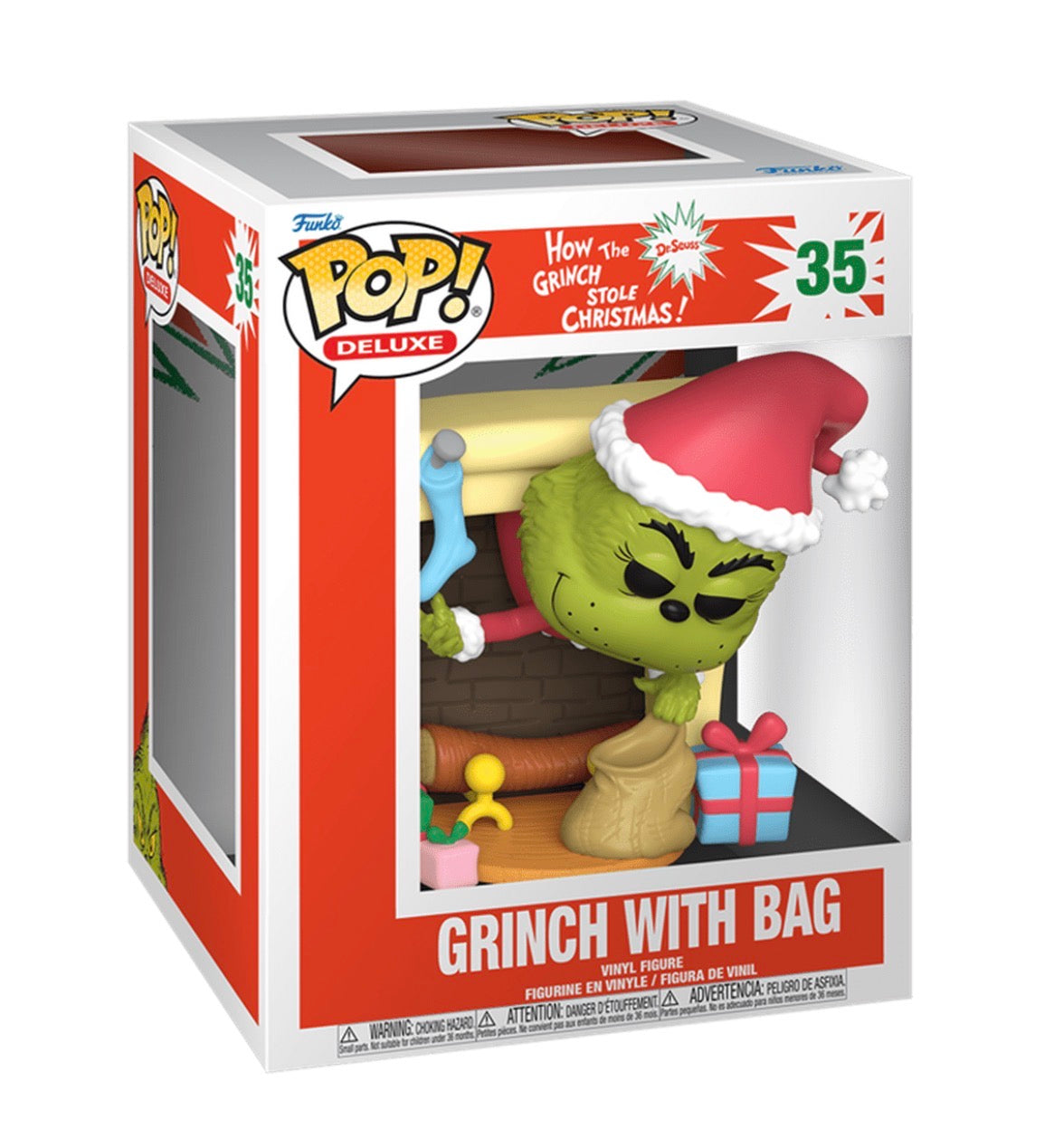 Funko Pop! Deluxe Movies Grinch With Bag #35