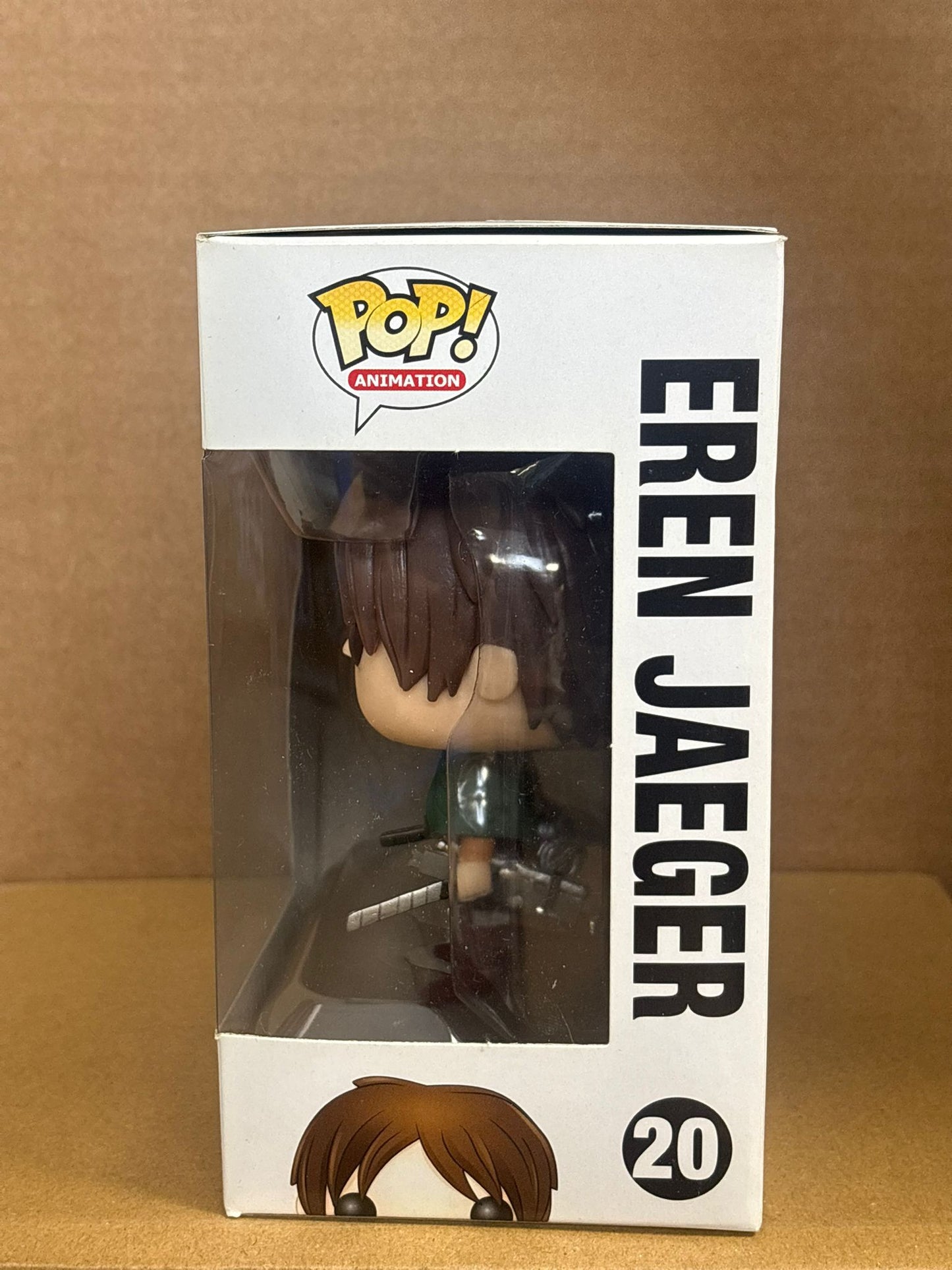 Funko Pop! Anime Attack On Titan Eren Jaeger #20 Free Protector