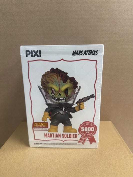 Megacon 2026 Exclusive Thrilljoy PIX! Martian Soldier New/Sealed Chance of Chase