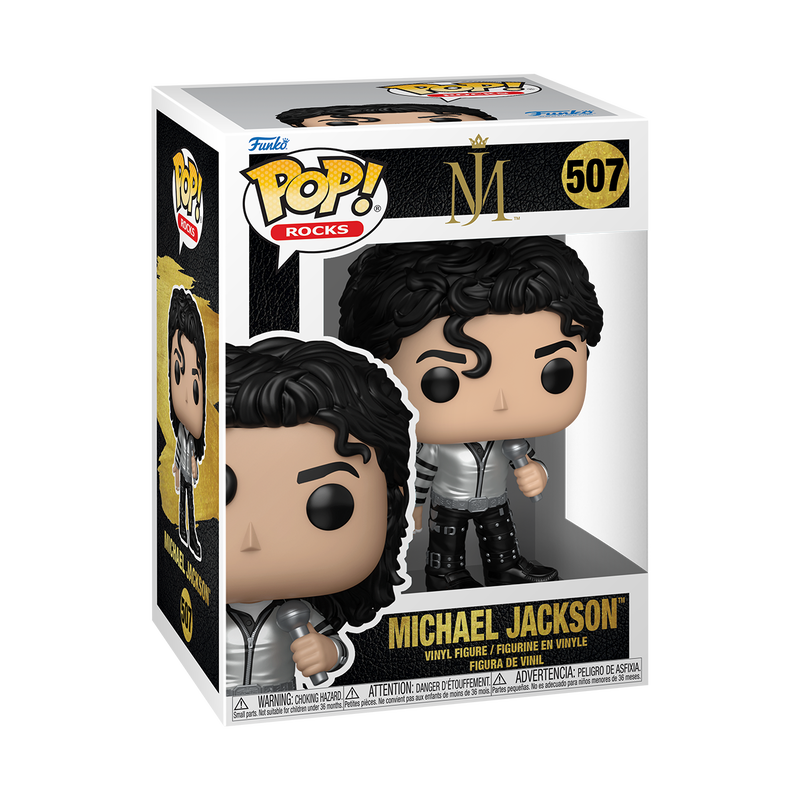 Funko Pop! Rocks Michael Jackson (Bad) #507 Free Protector