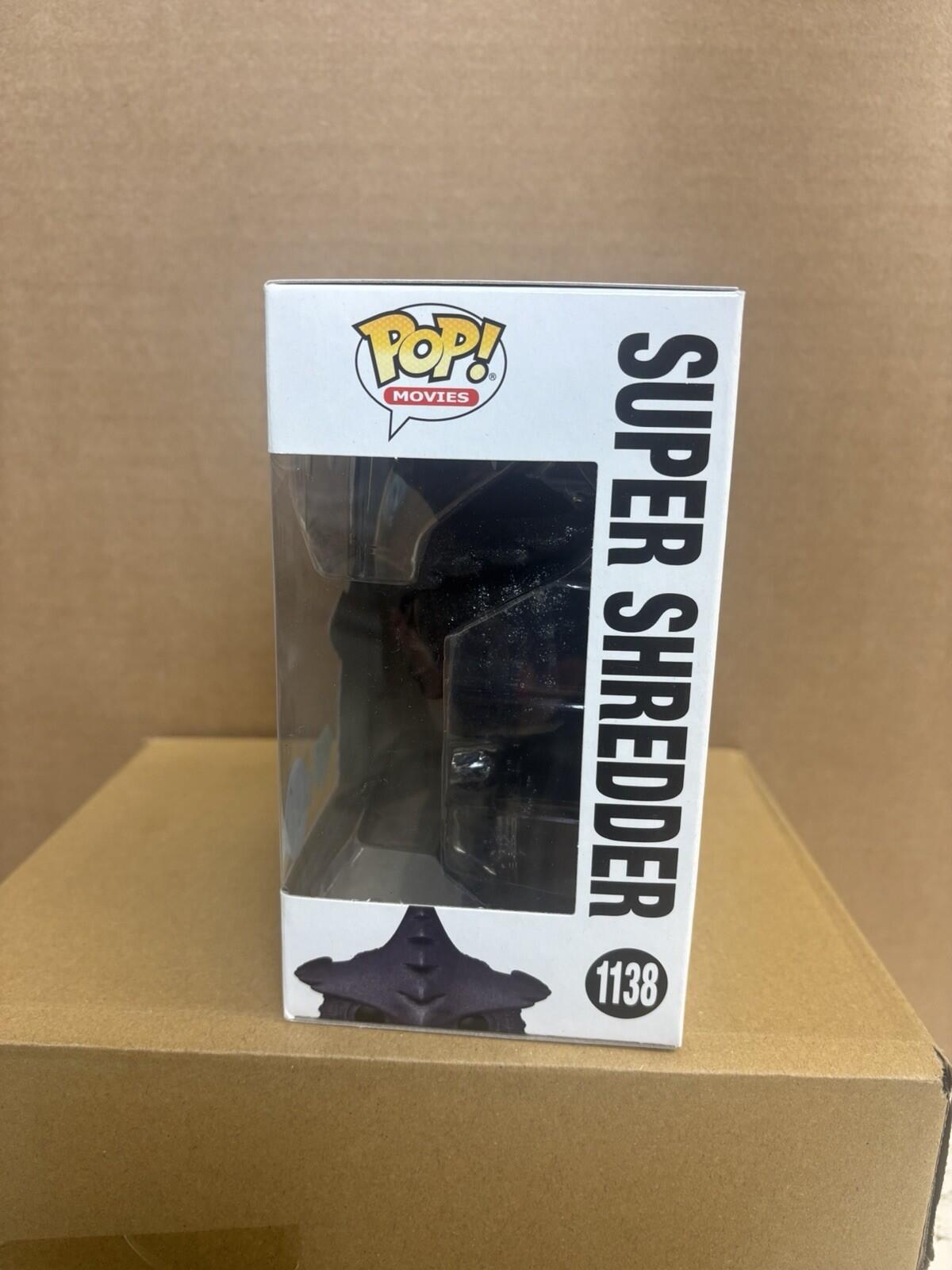 Funko Pop! Movies TMNT 1138 Super Shredder Black Diamond Exclusive