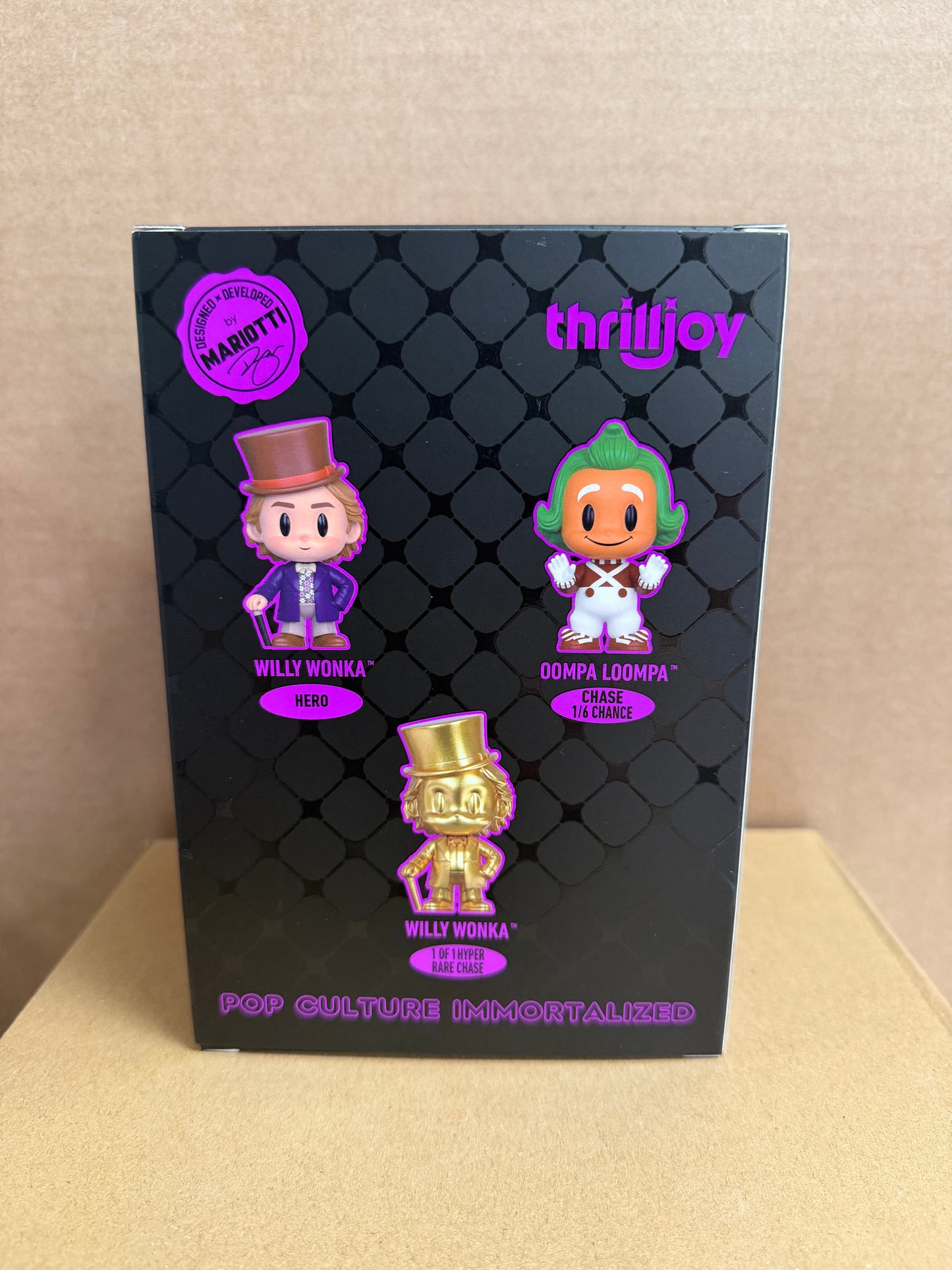 Thrilljoy Pix! Willy Wonka Event Exclusive Signed Brian Marriott (Creator) & Karrisa Marston