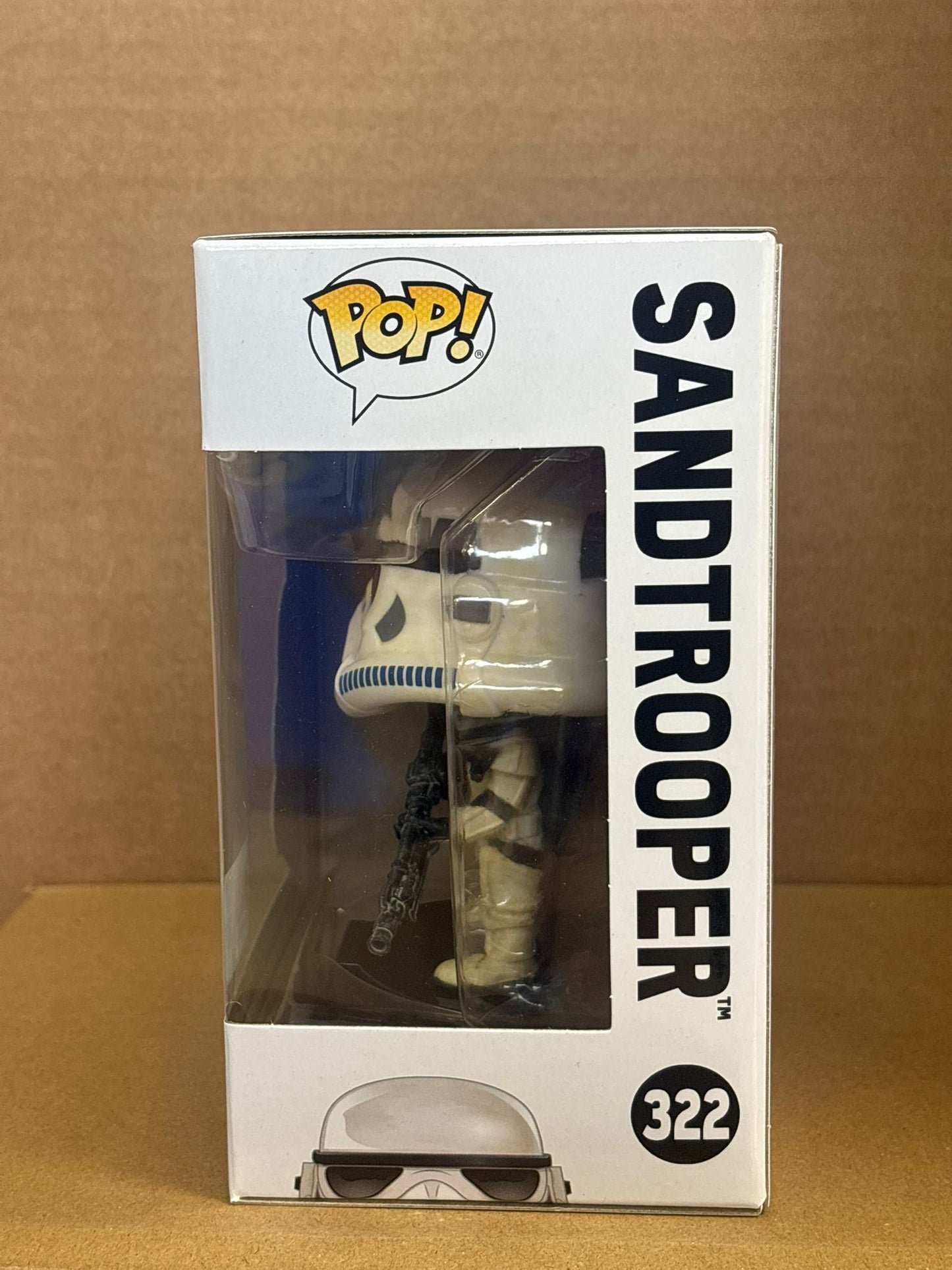 Funko Pop! Star Wars Sandtrooper #322 2019 NYCC Free Protector