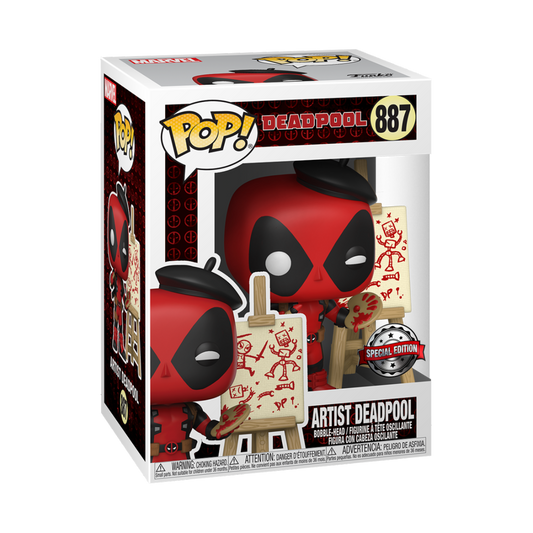 Funko Pop! Marvel Artist Deadpool #887 Special Edition