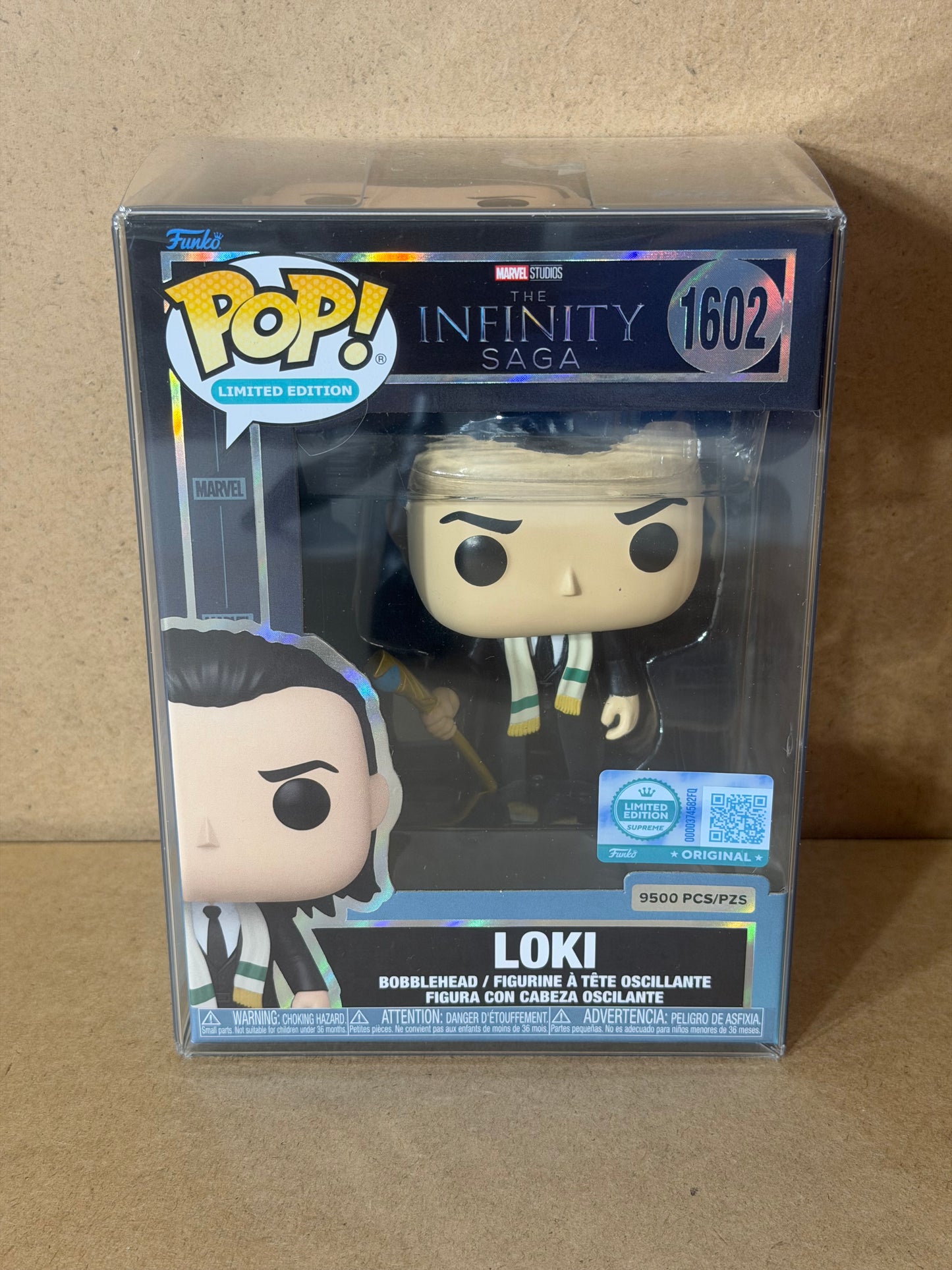 Funko Pop! Marvel Inifinity Saga Loki Limited Edition 9500pcs #1602