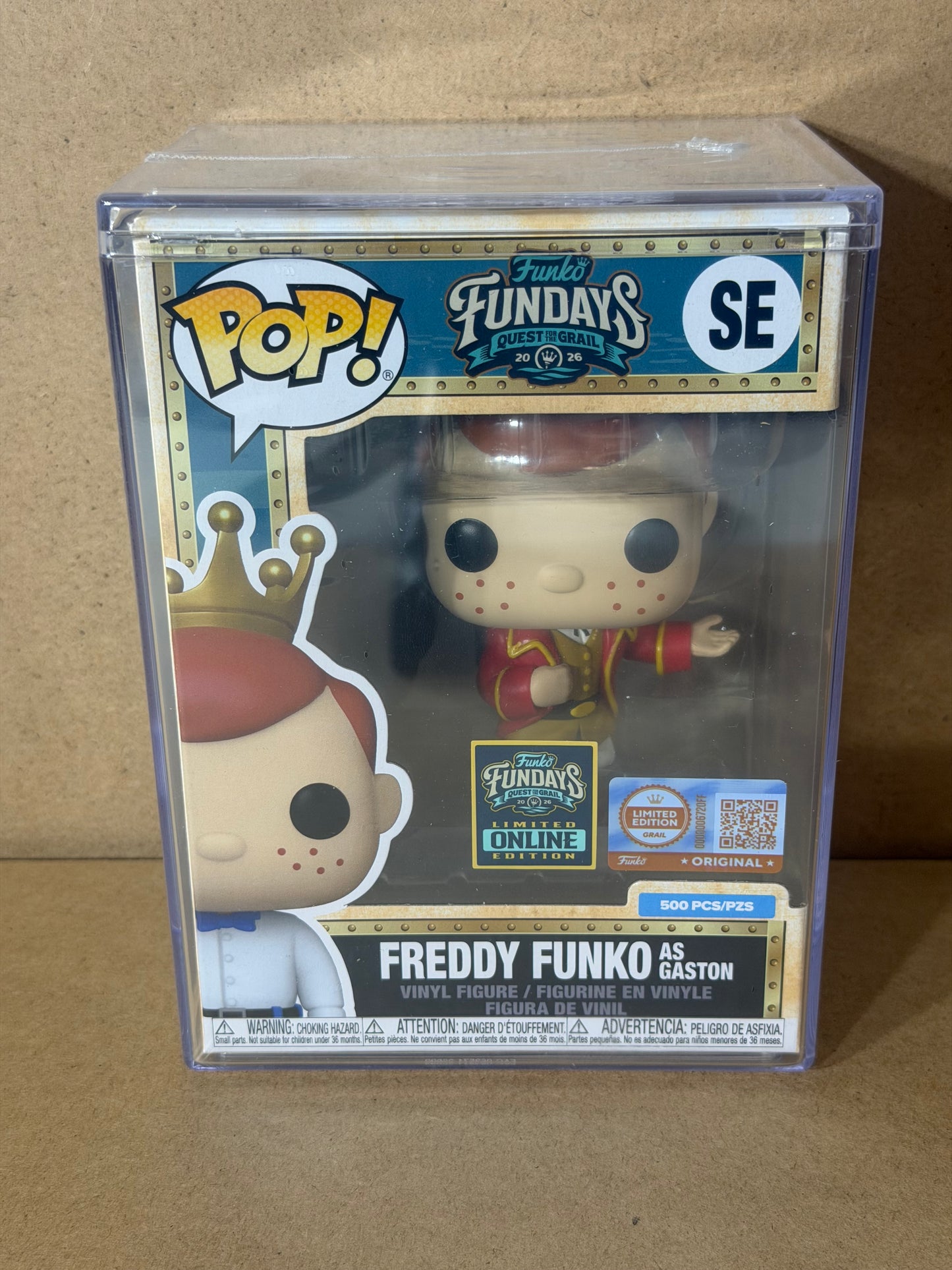 Funko Pop! Disney 2026 Fundays Freddy Funko As Gaston 500pcs