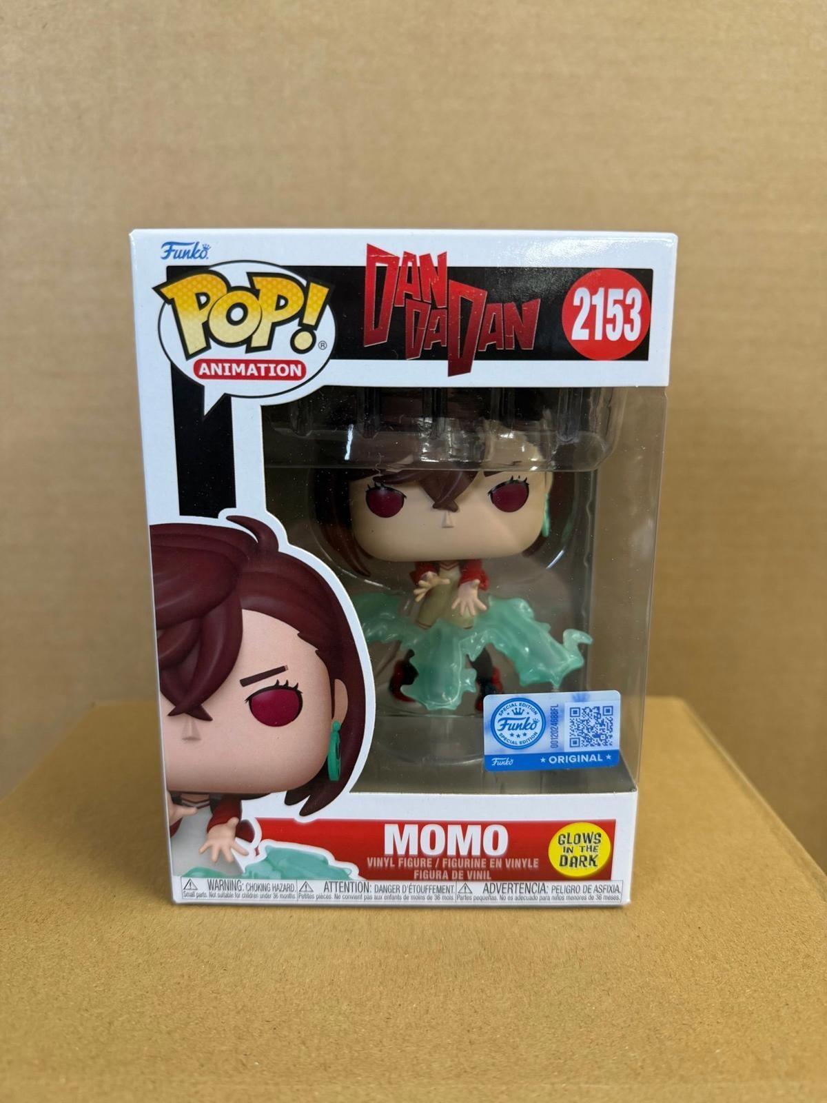 Funko Pop! AnimE Dan Da Dan Momo #2153 Glow in the Dark Vinyl Figure