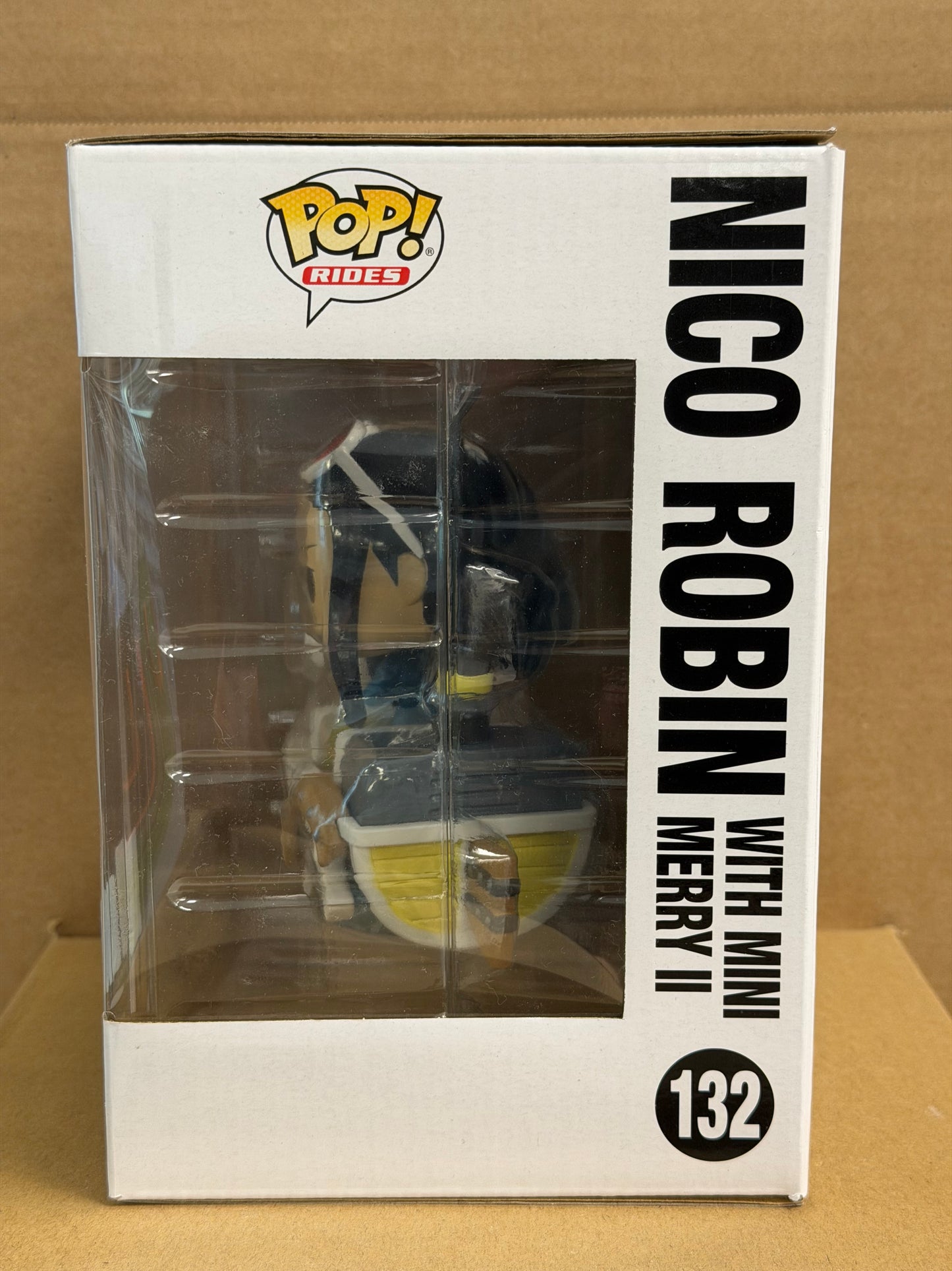 Funko Pop! Rides Anime One Piece Nico Robin With Mini Merry II #132 2025 Convention